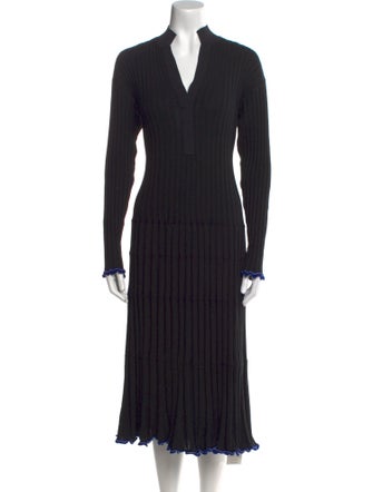 Proenza Schouler Silk Midi Length Dress