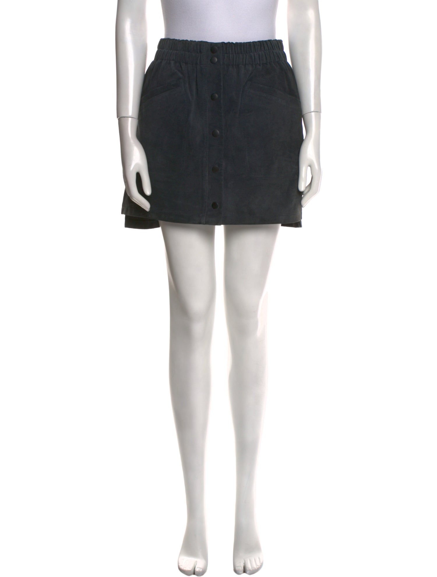 Proenza Schouler Suede Mini Skirt