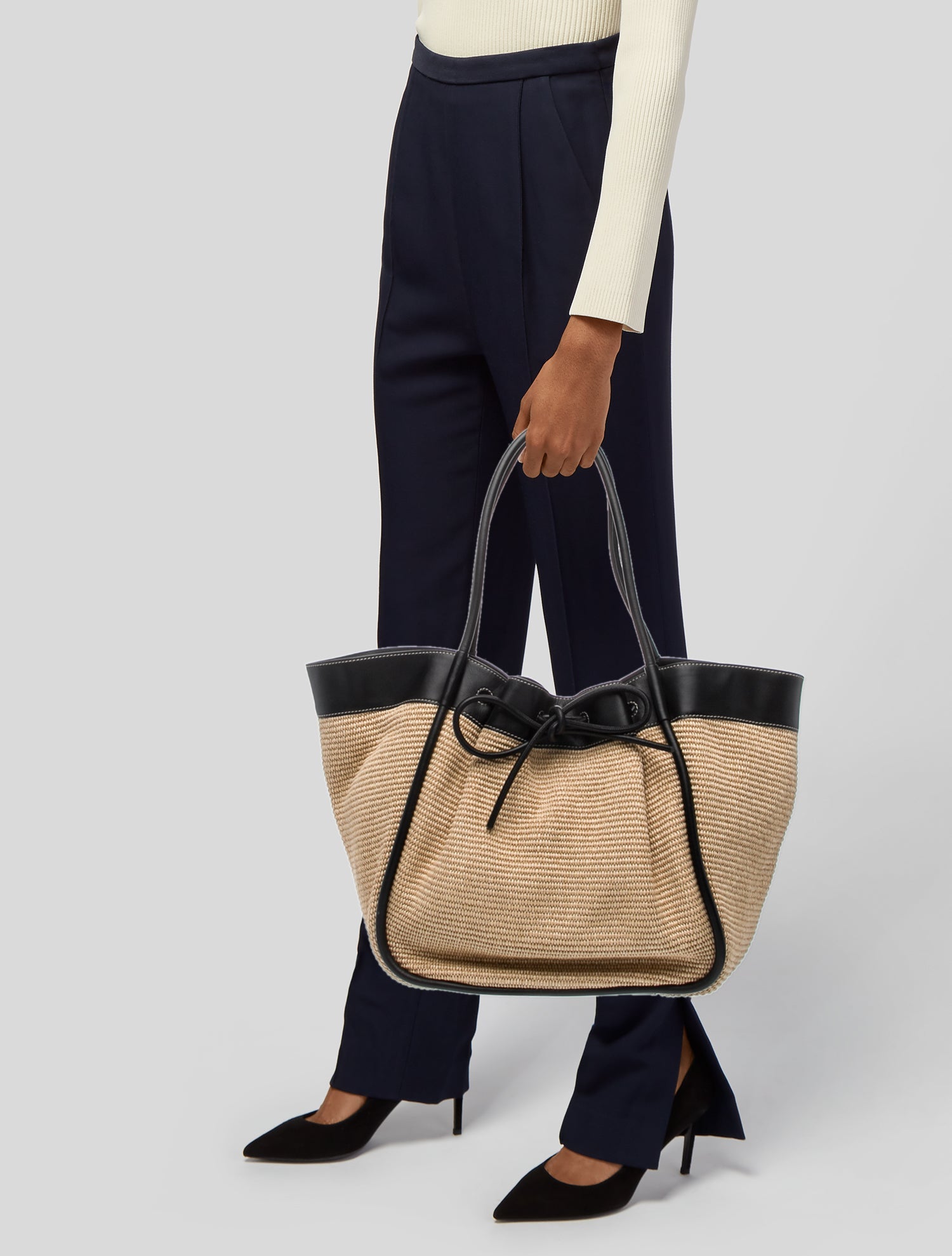 Proenza Schouler Raffia Tote