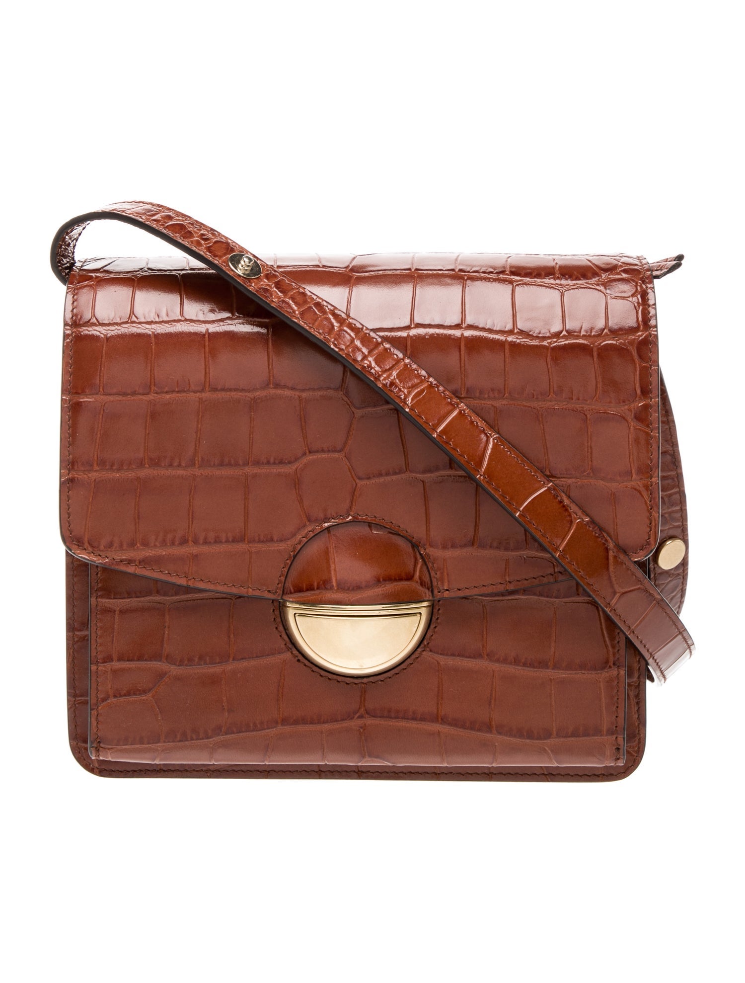 Proenza Schouler Embossed Leather Crossbody Bag