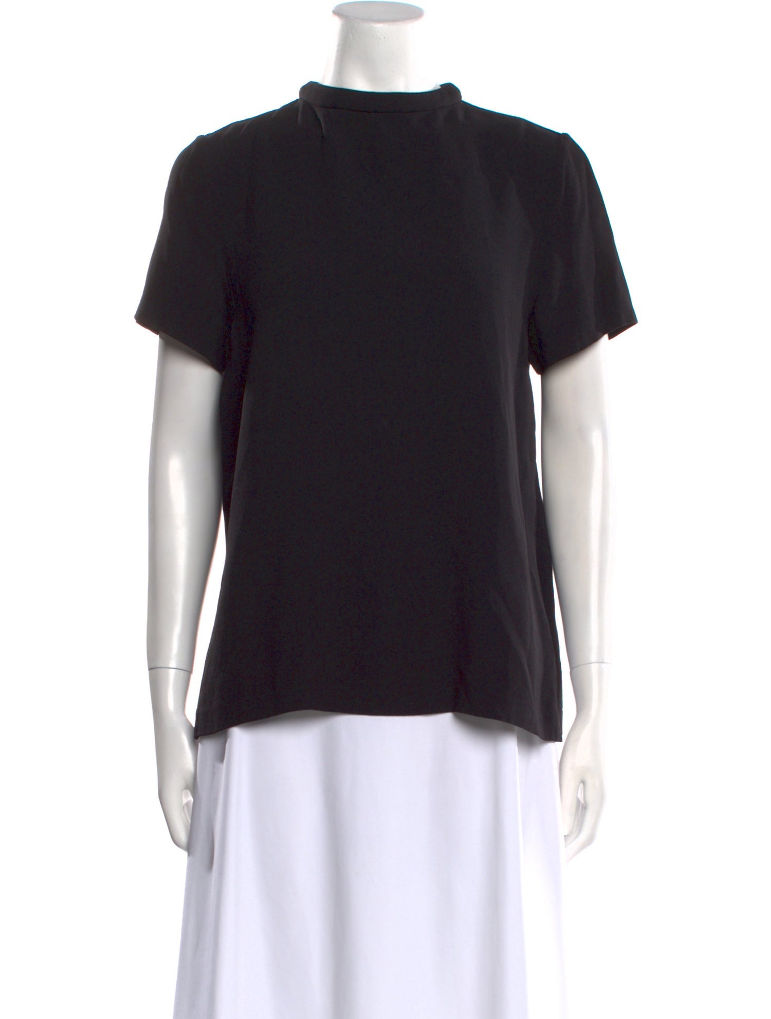 Proenza Schouler Scoop Neck Short Sleeve T-Shirt