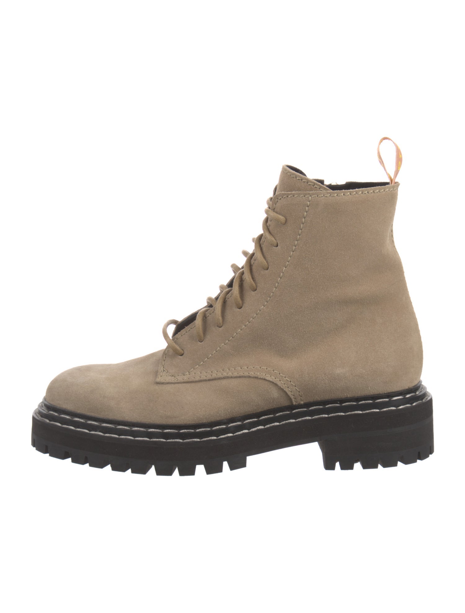 Proenza Schouler Suede Combat Boots