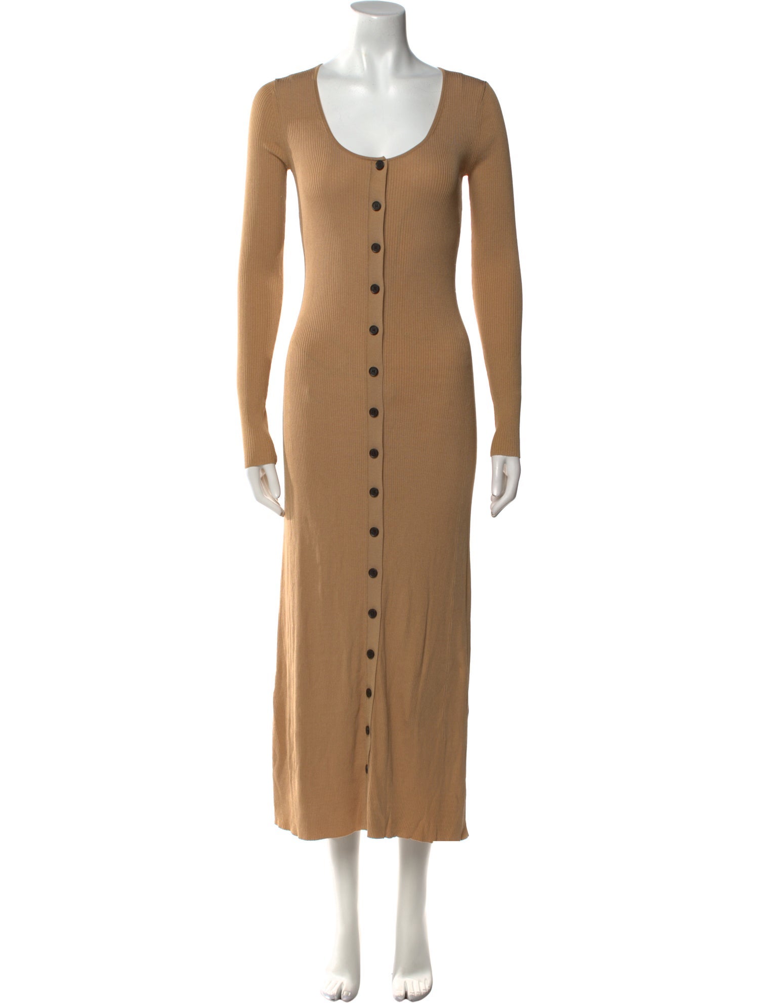 Proenza Schouler Scoop Neck Long Dress