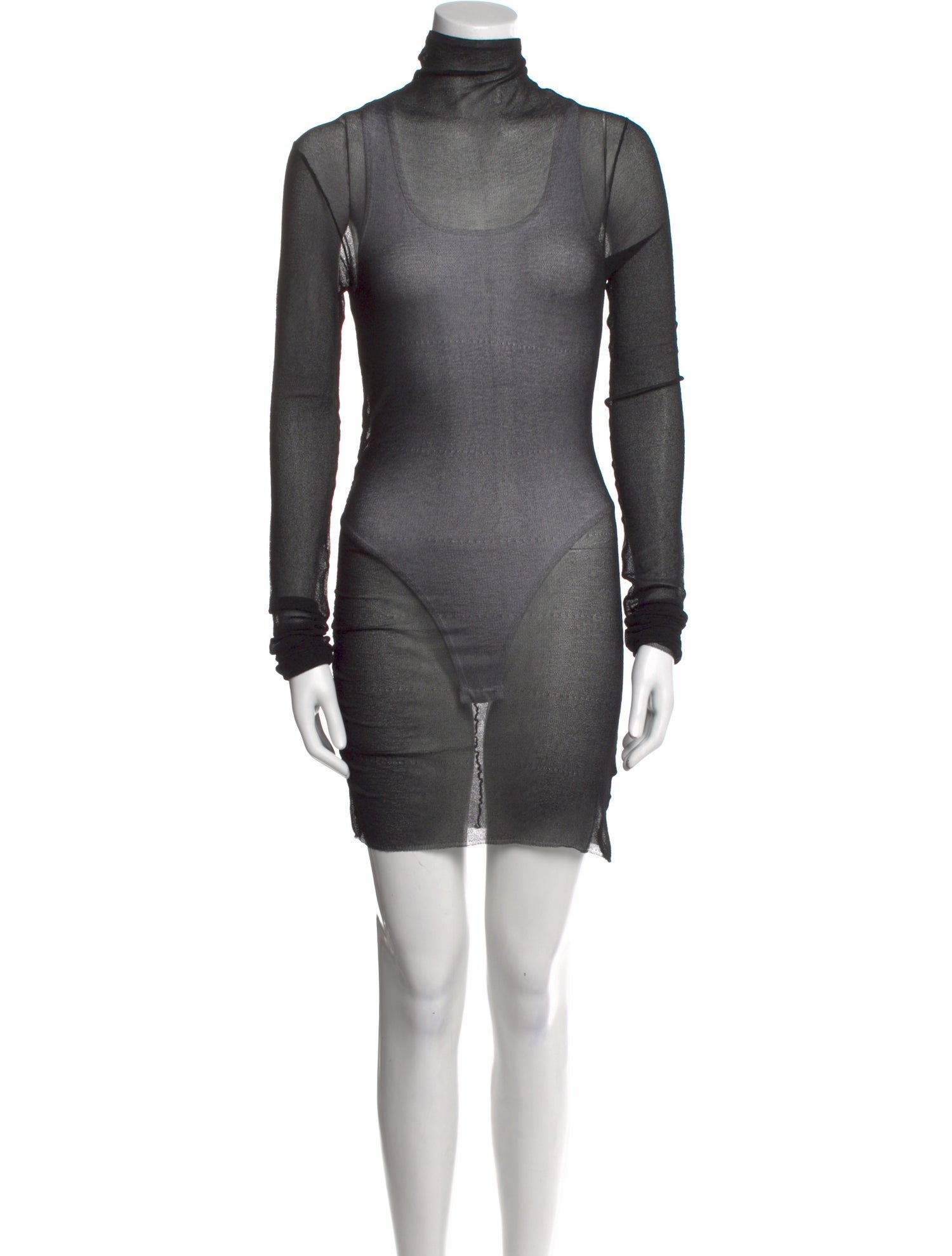 Proenza Schouler Turtleneck Mini Dress