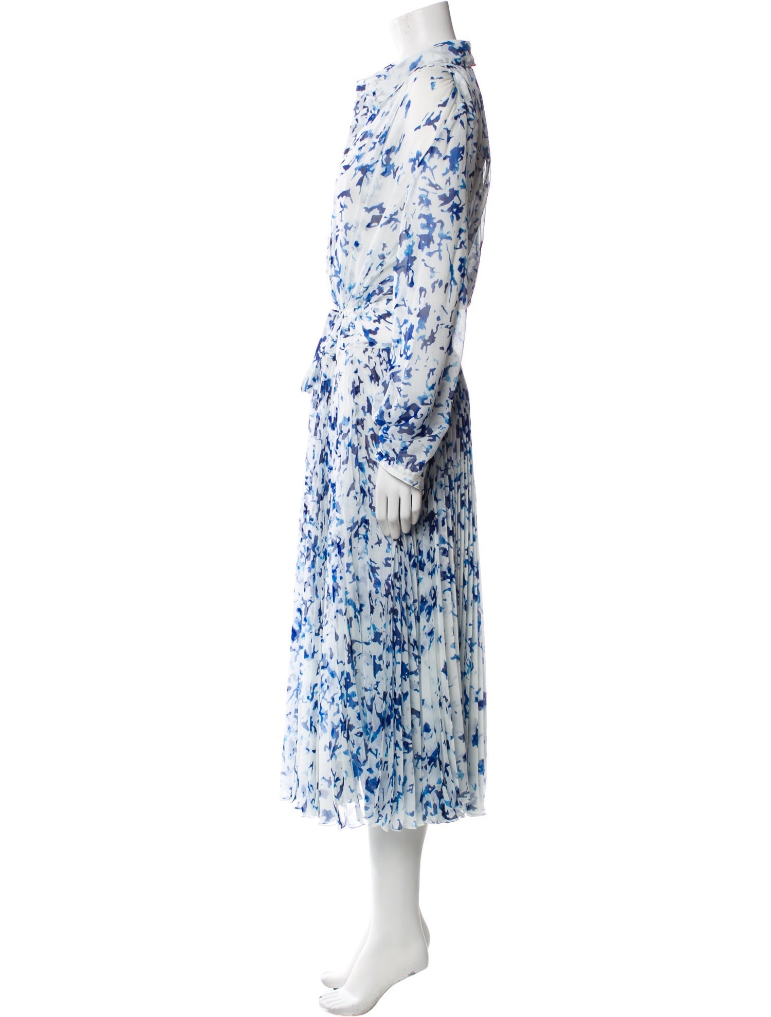 Proenza Schouler Tie-Dye Print Long Dress w/ Tags