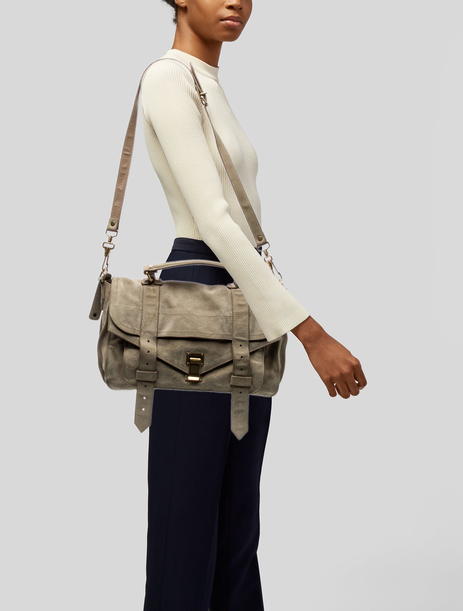 Proenza Schouler Suede Crossbody Bag