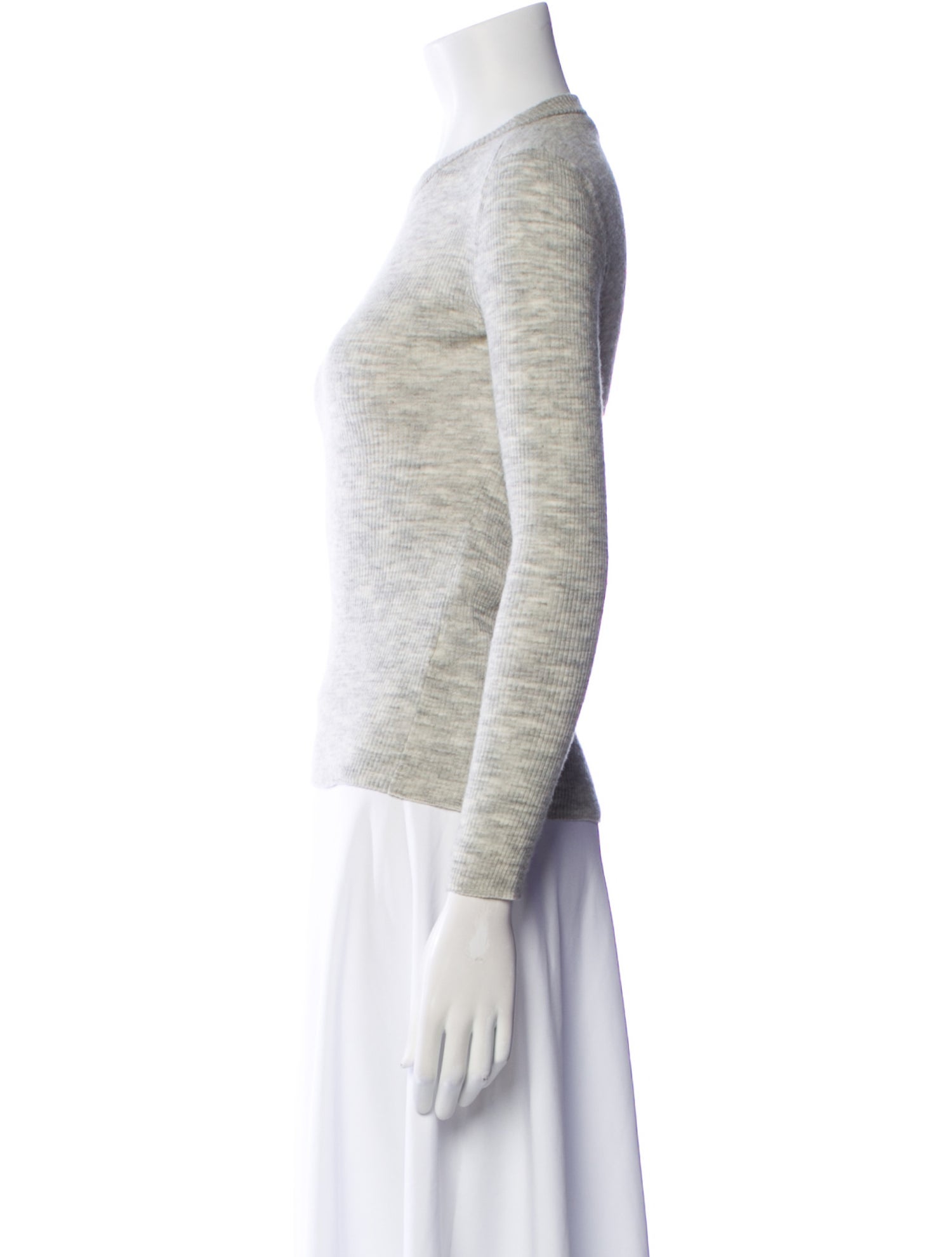 Proenza Schouler Wool Bateau Neckline Top