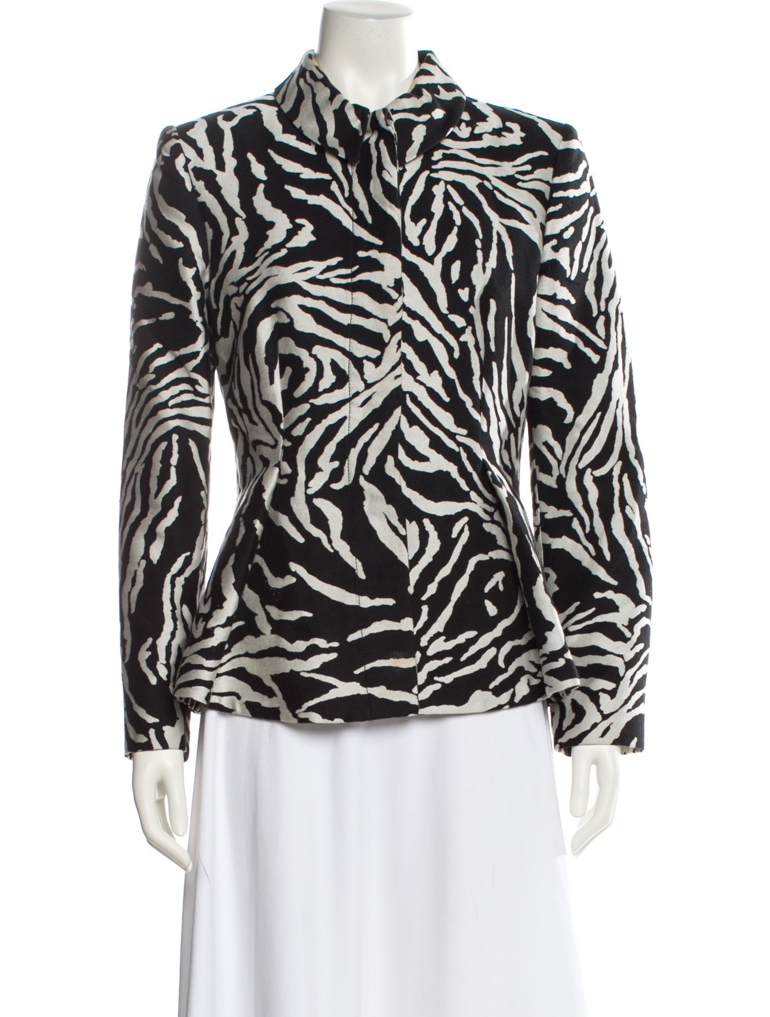 Proenza Schouler Animal Print Blazer