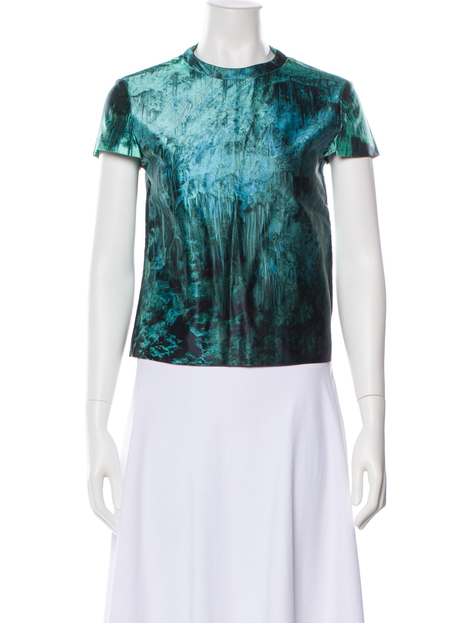 Proenza Schouler Printed Crew Neck T-Shirt