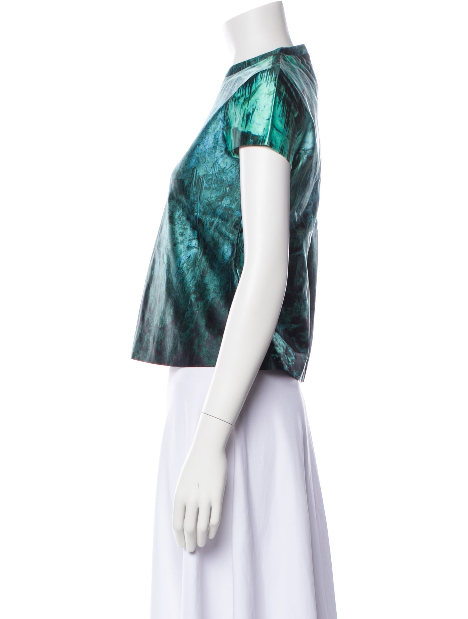 Proenza Schouler Printed Crew Neck T-Shirt