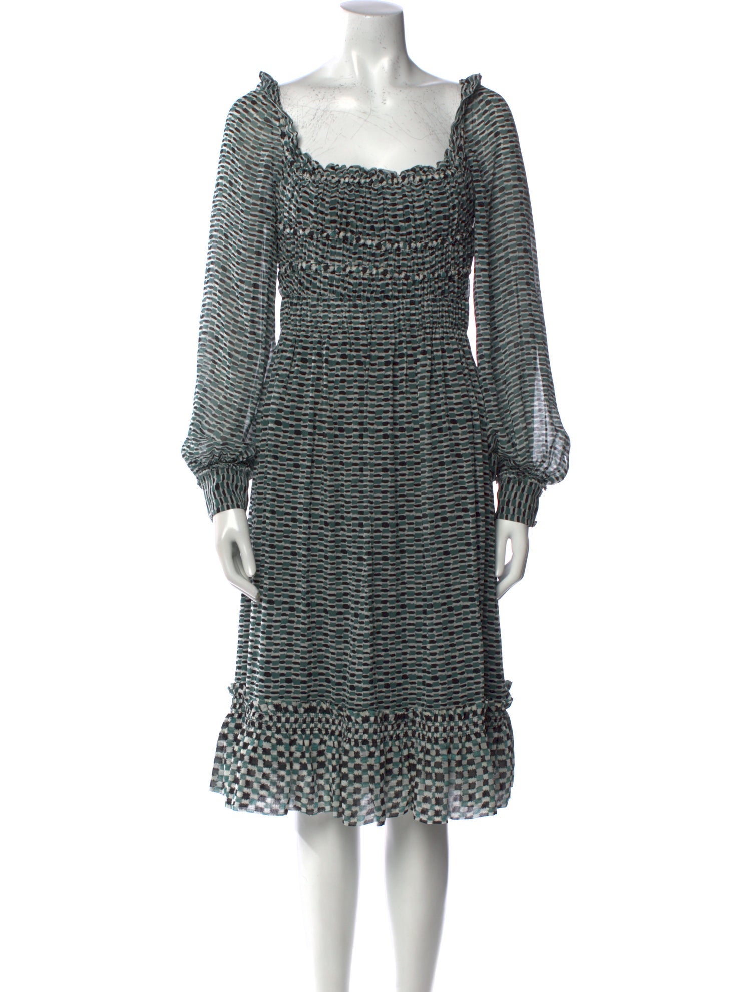 Proenza Schouler Silk Knee-Length Dress