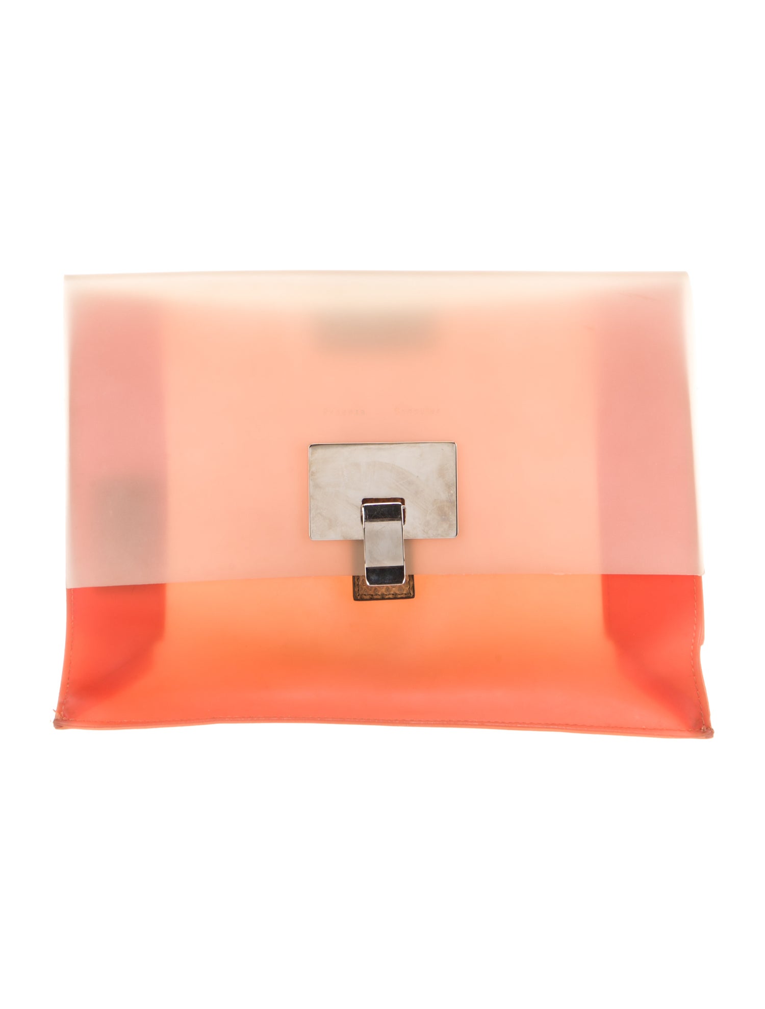 Proenza Schouler PVC Clutch