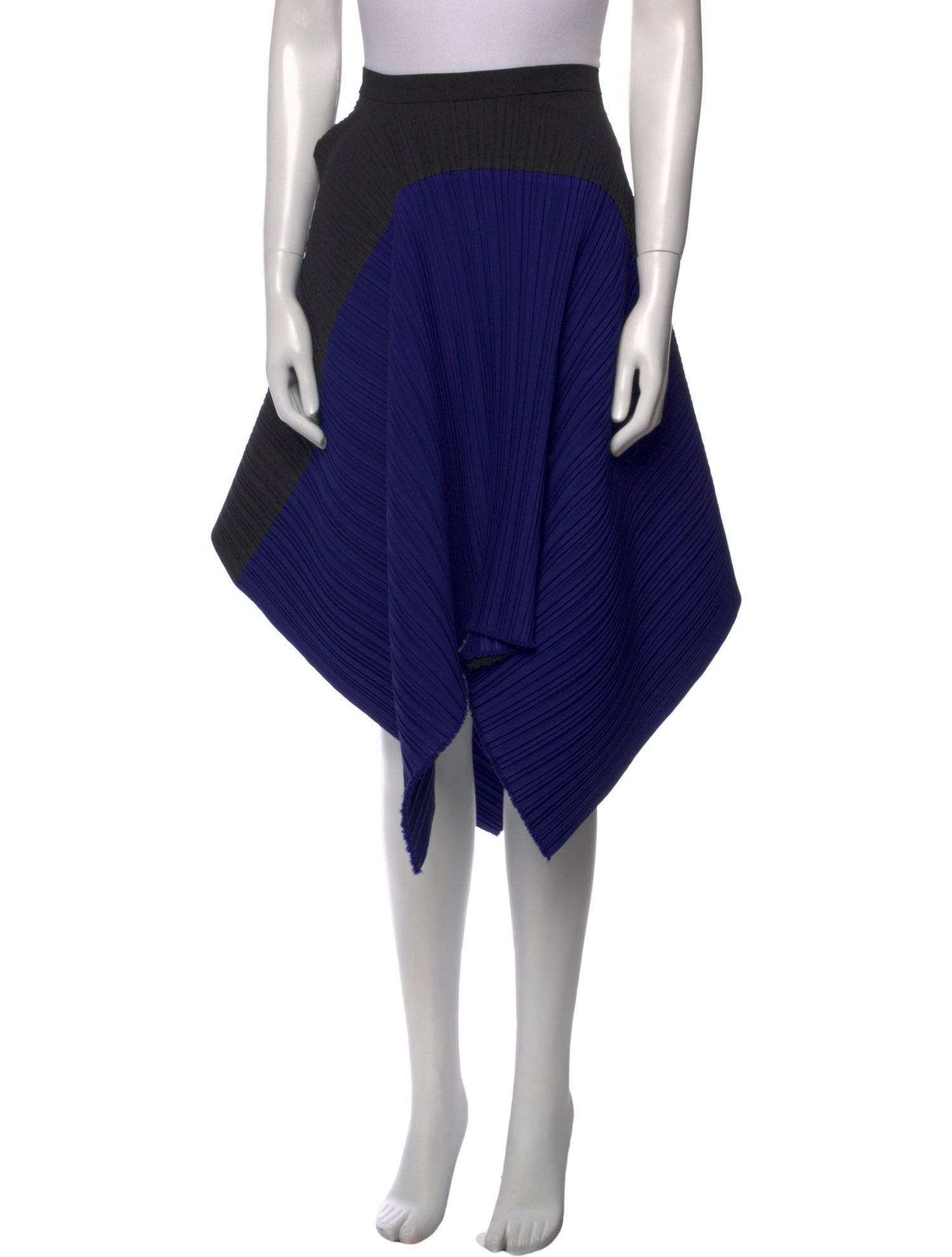 Proenza Schouler Colorblock Pattern Knee-Length Skirt