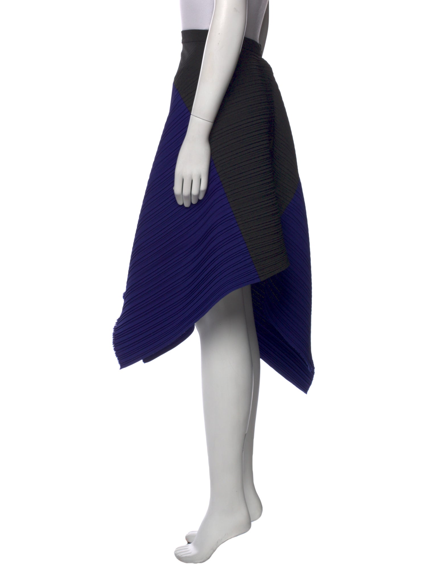 Proenza Schouler Colorblock Pattern Knee-Length Skirt