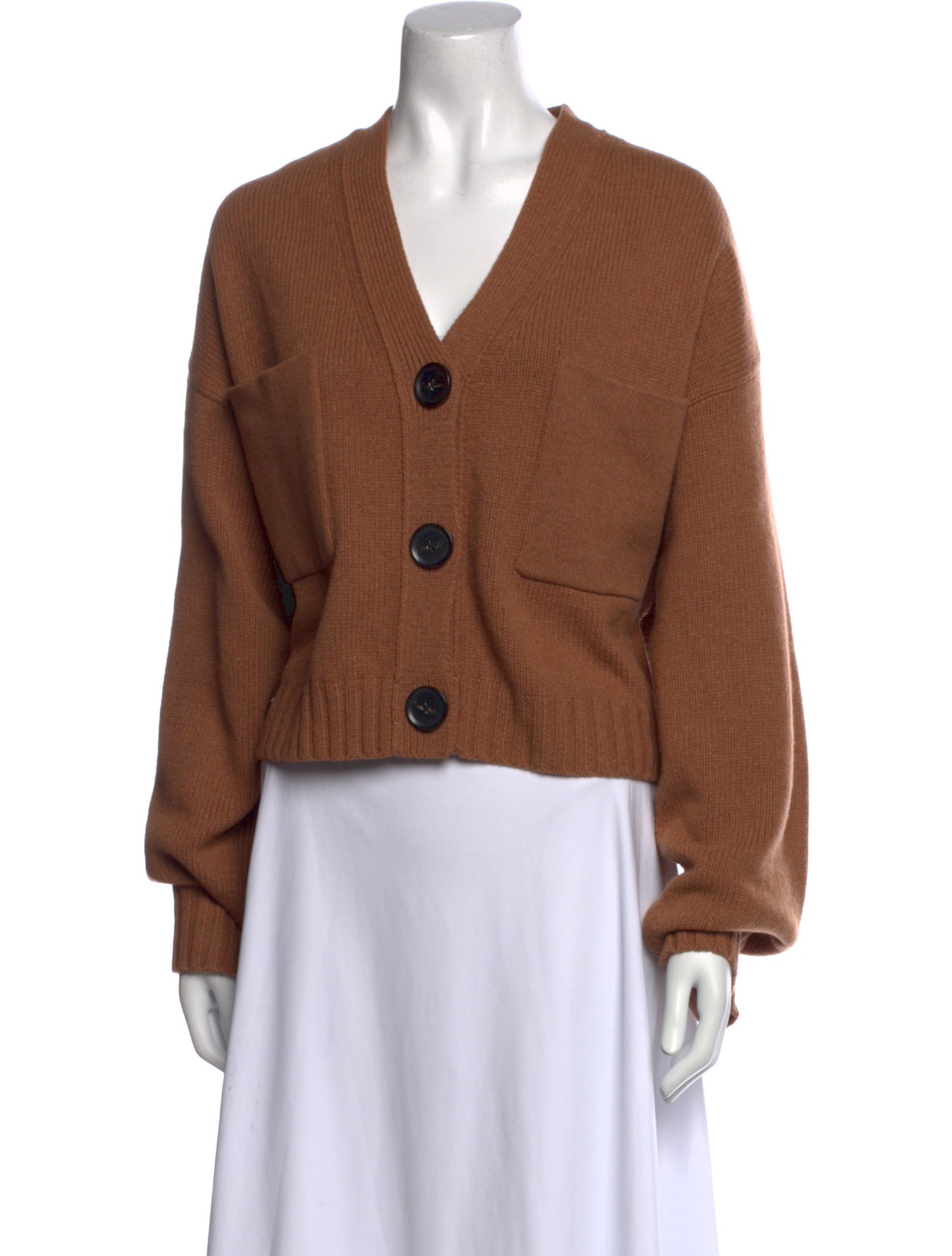 Proenza Schouler Cashmere V-Neck Sweater