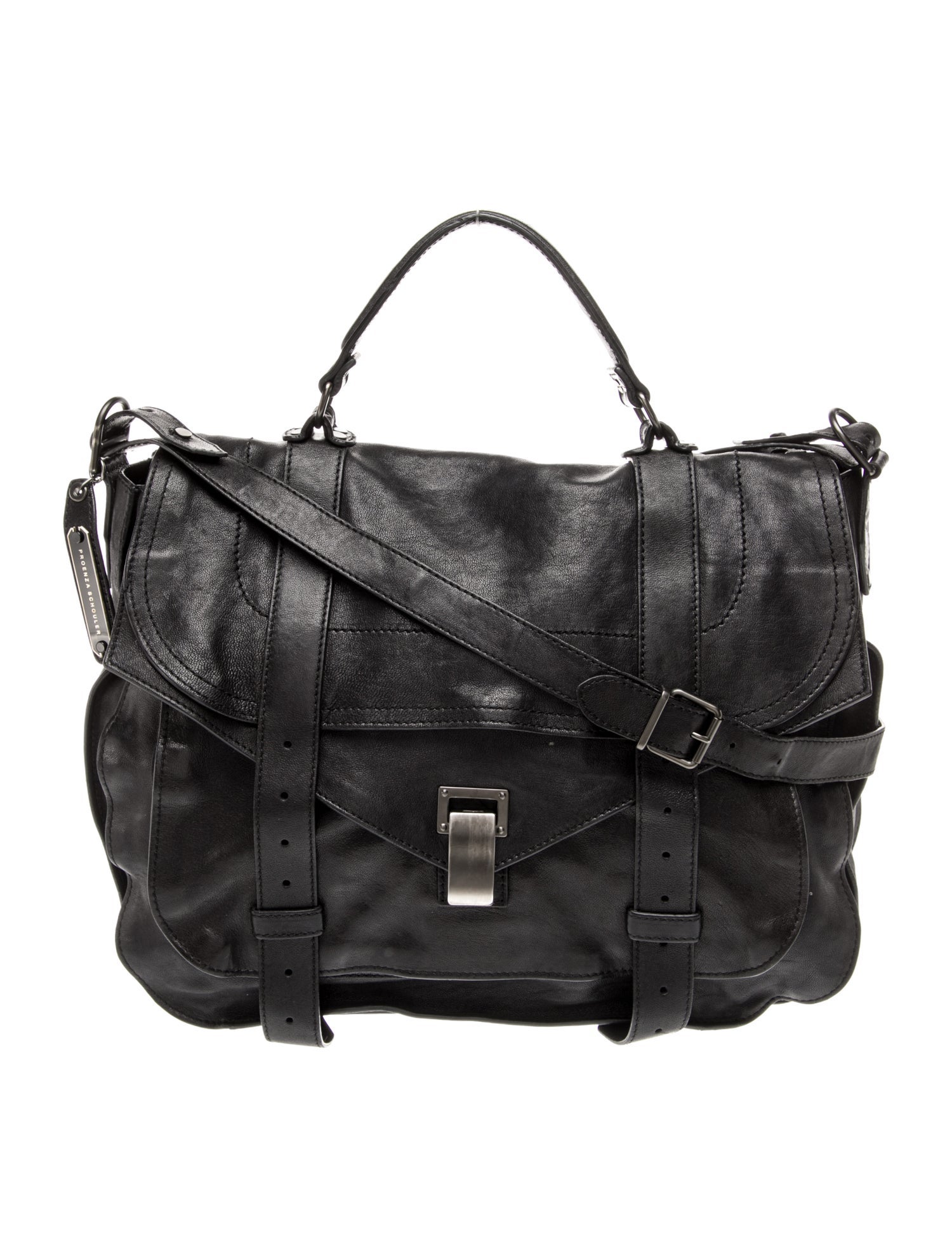Proenza Schouler Leather Messenger Bag