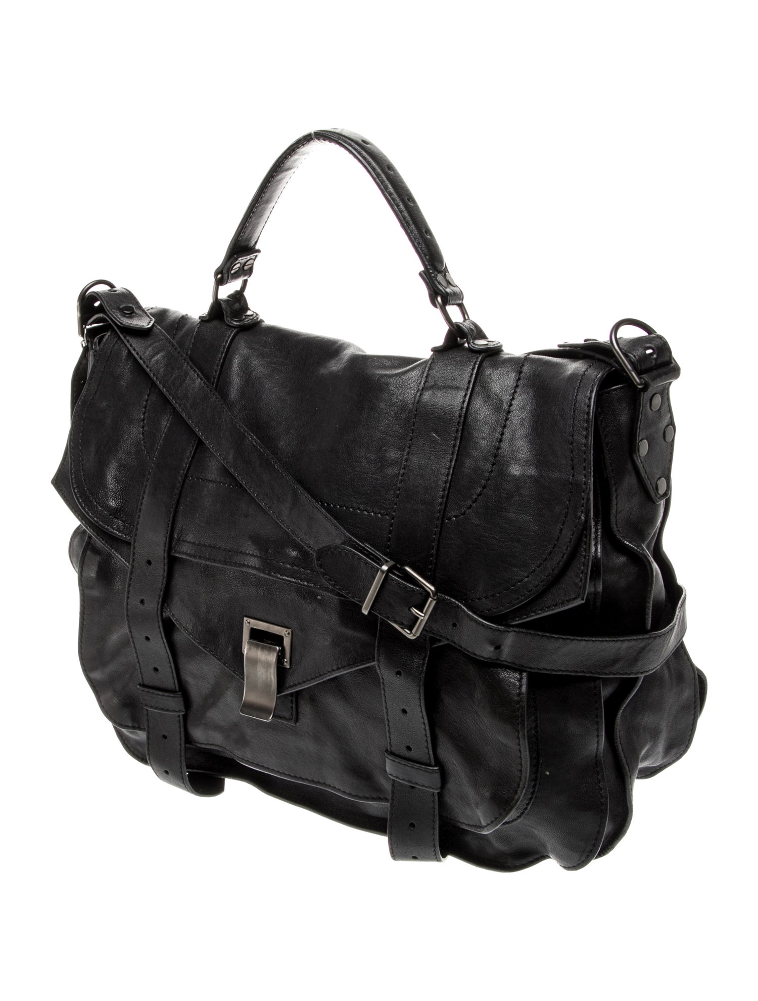 Proenza Schouler Leather Messenger Bag