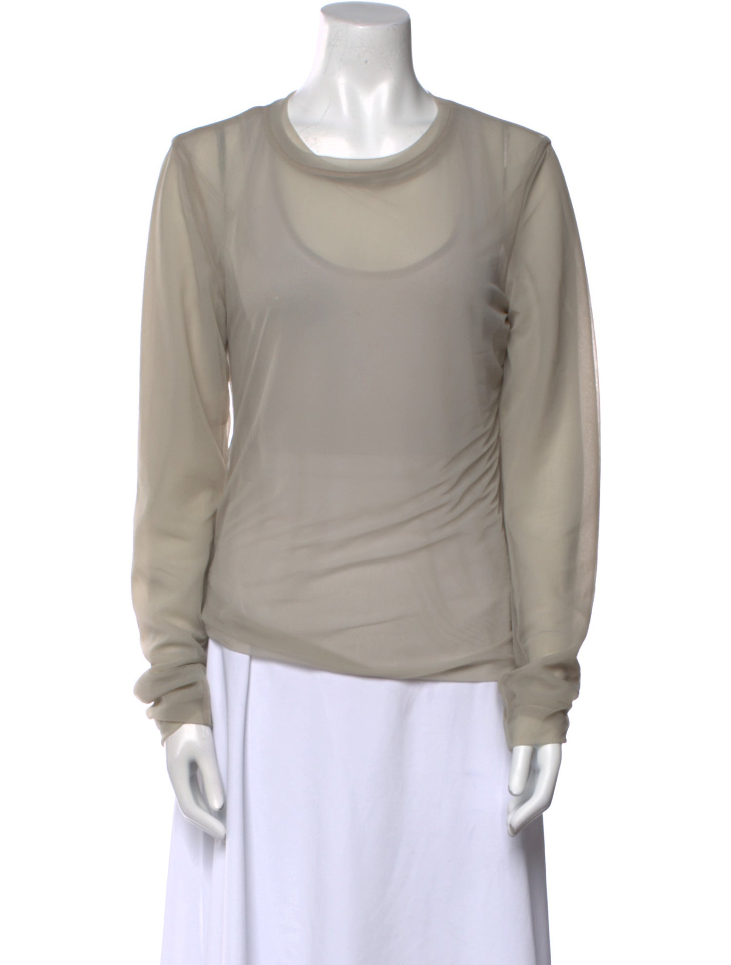 Proenza Schouler Scoop Neck Long Sleeve Sweatshirt w/ Tags
