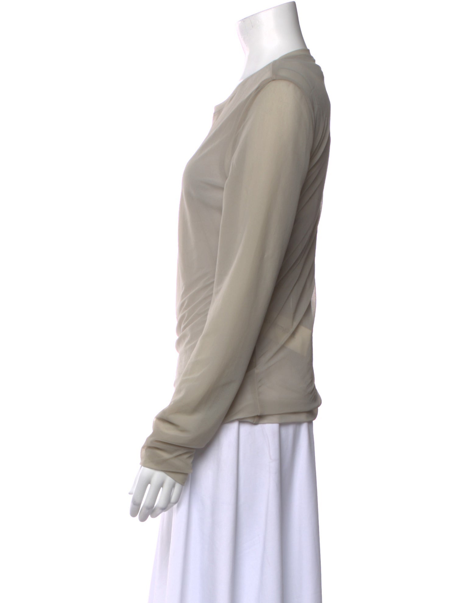 Proenza Schouler Scoop Neck Long Sleeve Sweatshirt w/ Tags