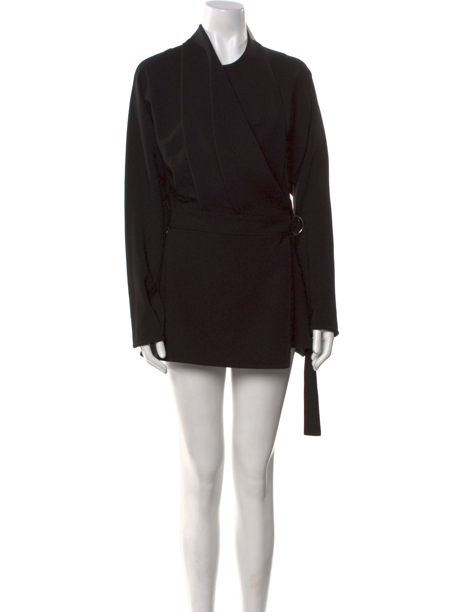 Proenza Schouler Mock Neck Mini Dress