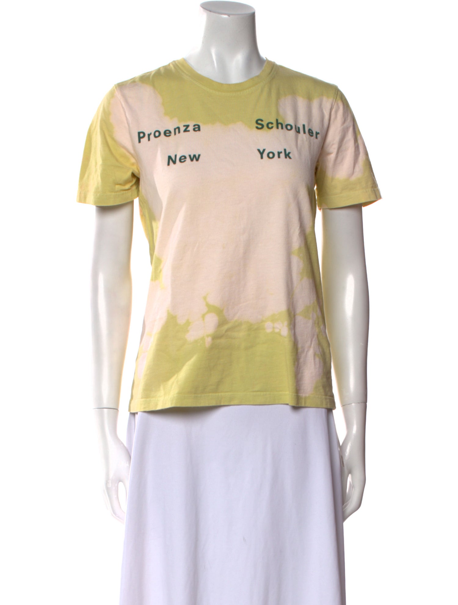 Proenza Schouler Graphic Print Crew Neck T-Shirt