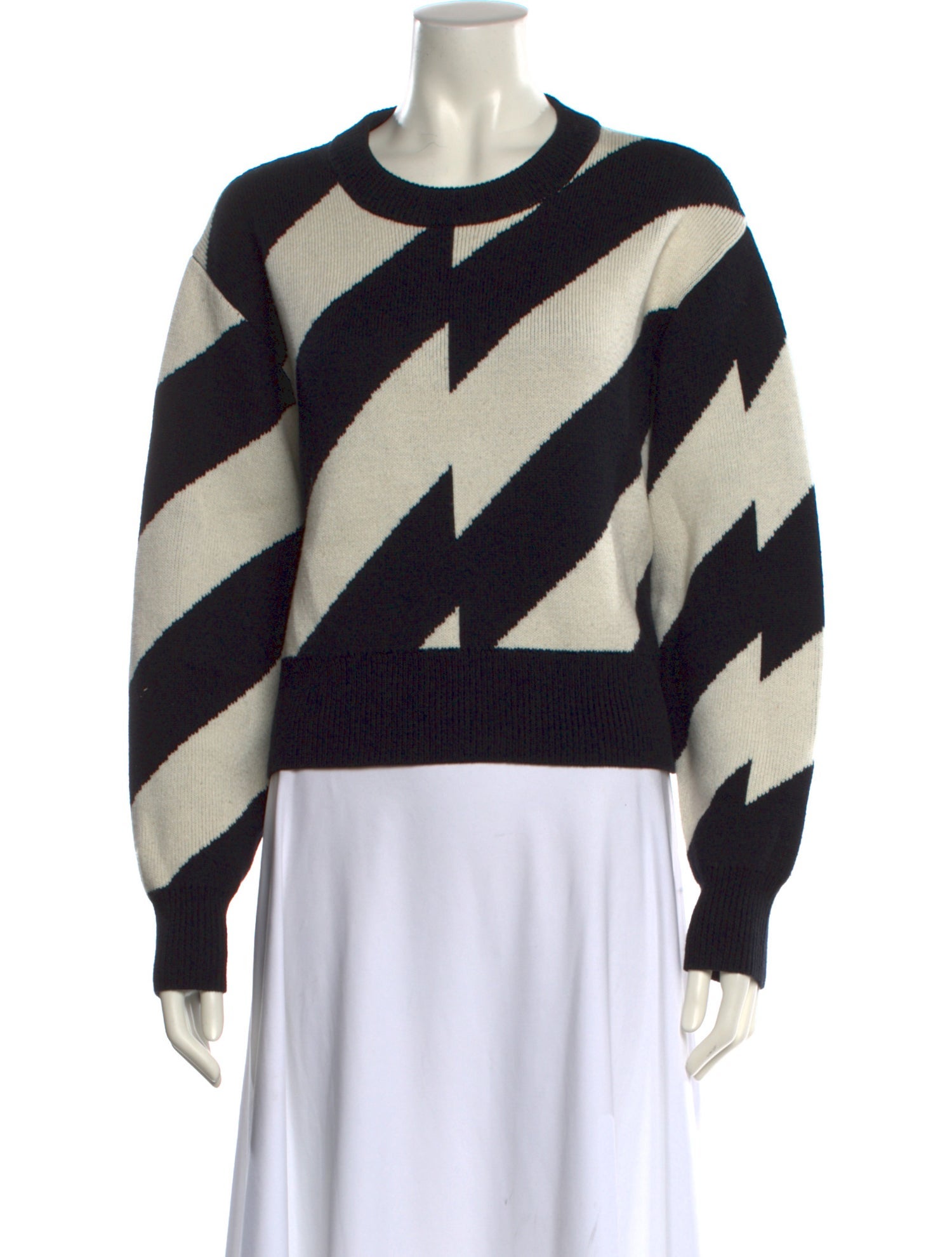 Proenza Schouler Printed Crew Neck Sweater