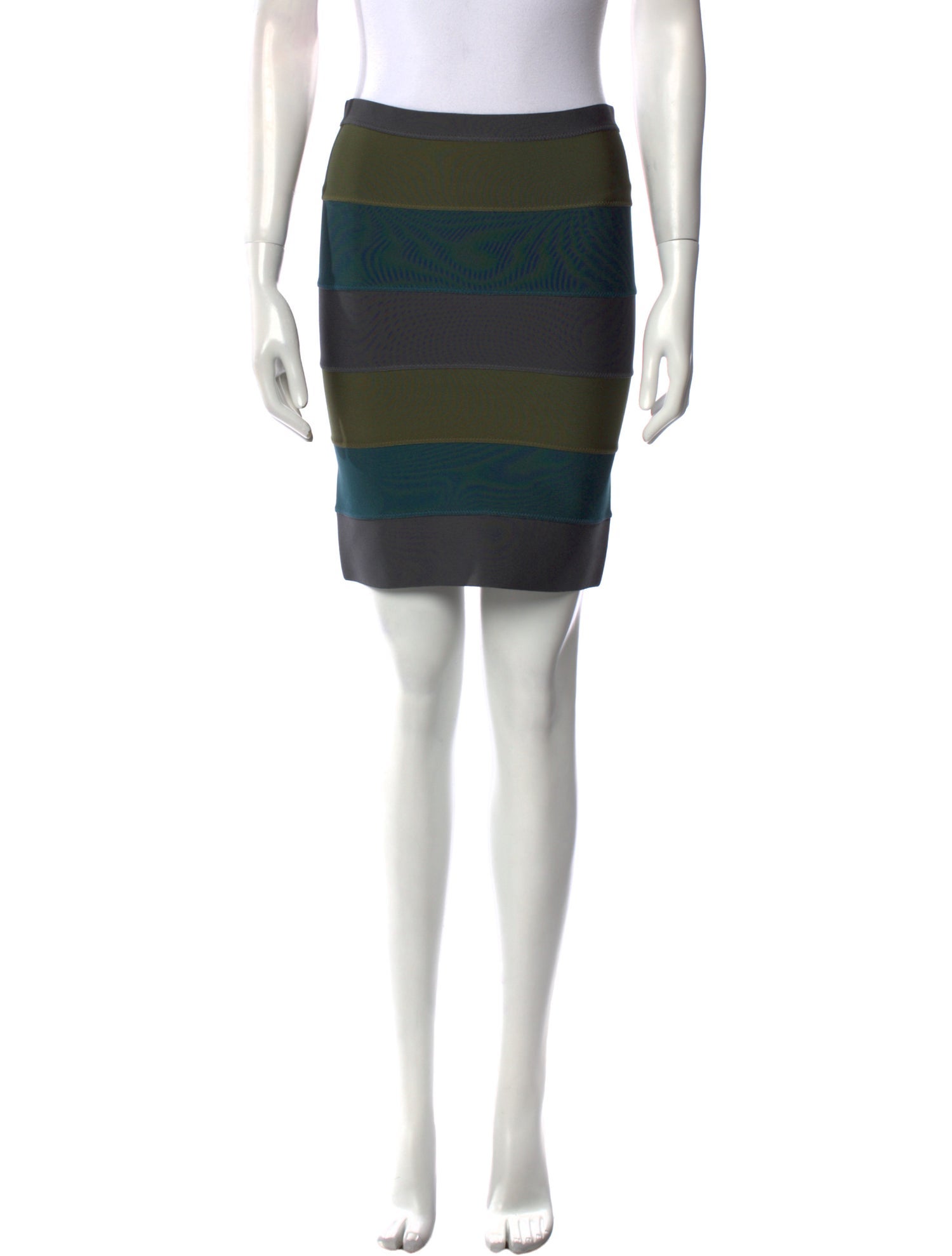 Proenza Schouler Striped Mini Skirt