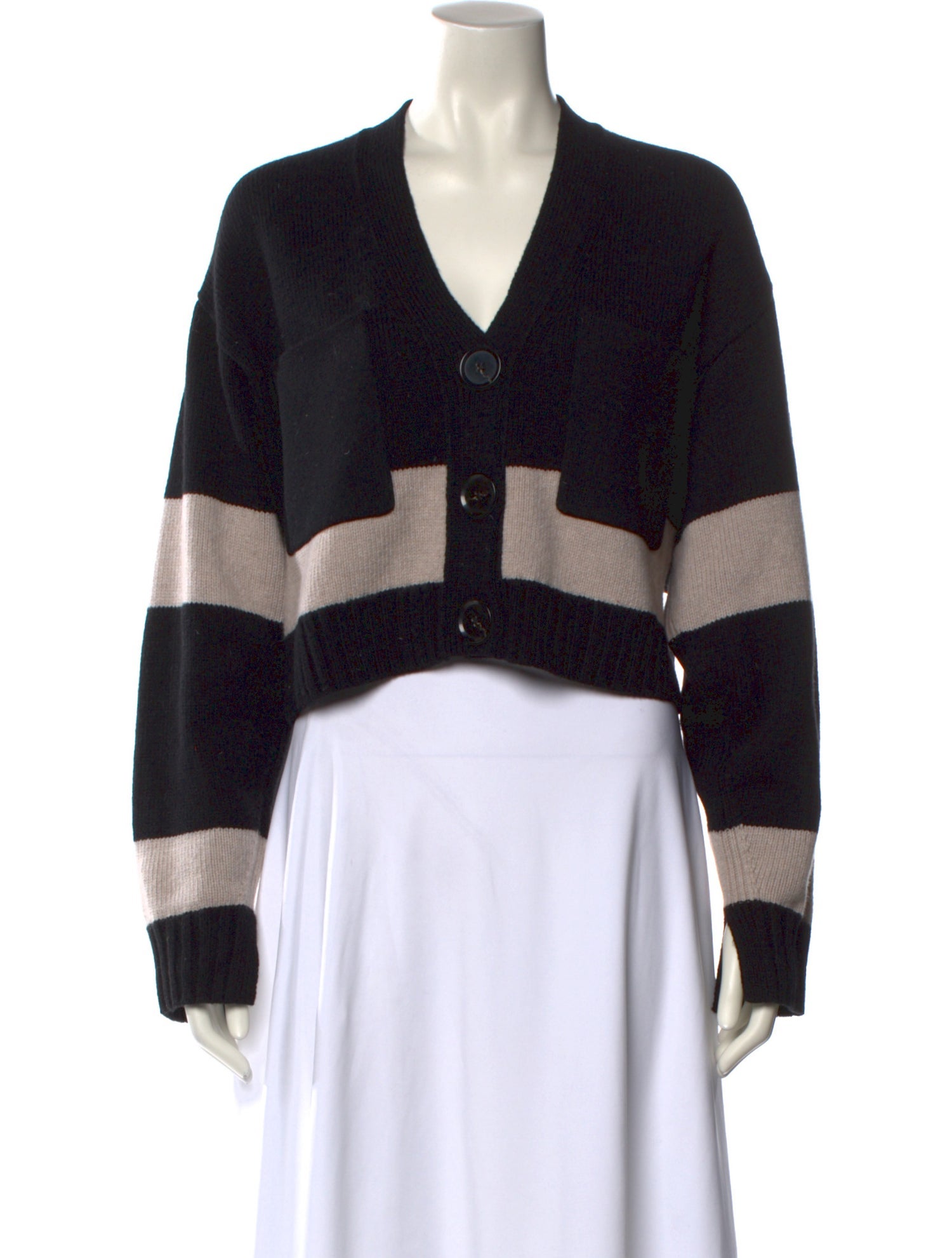 Proenza Schouler Wool Striped Sweater