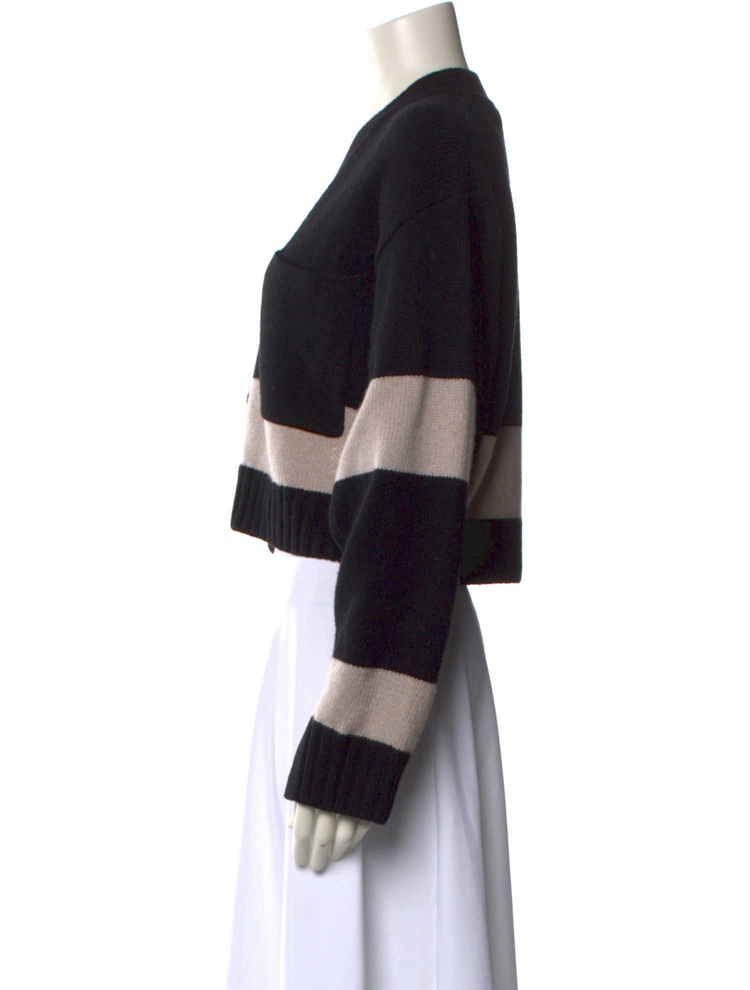 Proenza Schouler Wool Striped Sweater