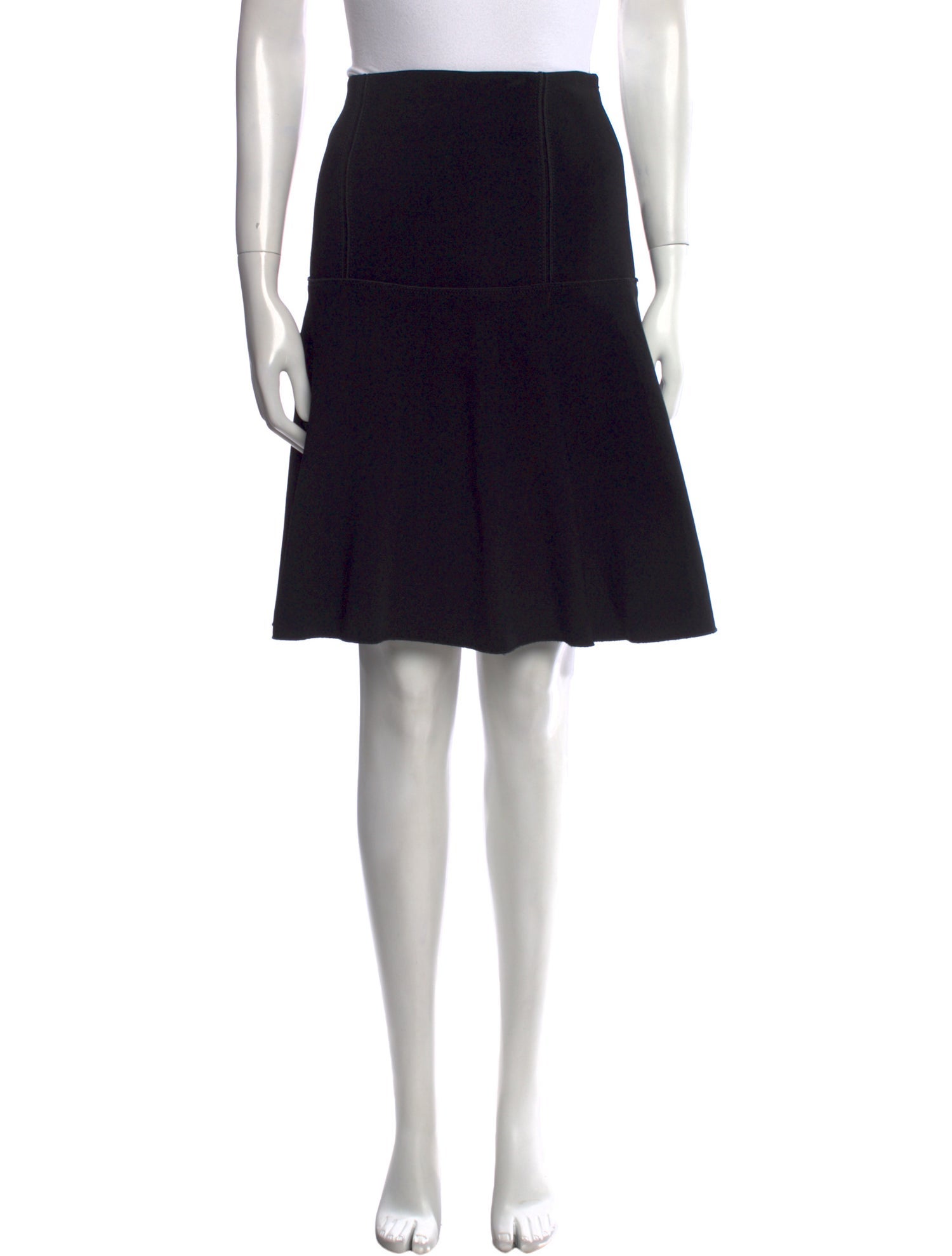 Proenza Schouler Pleated Accents Knee-Length Skirt