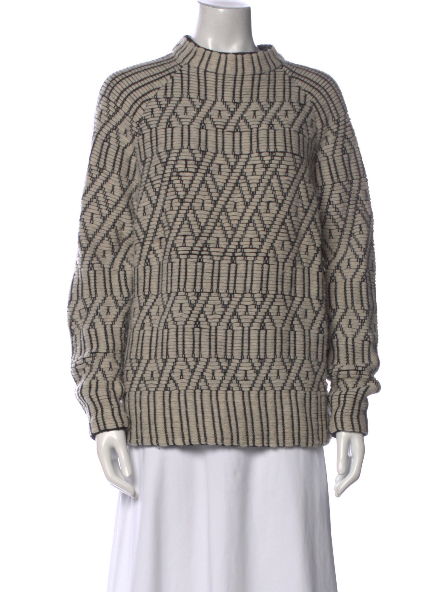 Proenza Schouler Wool Printed Sweater
