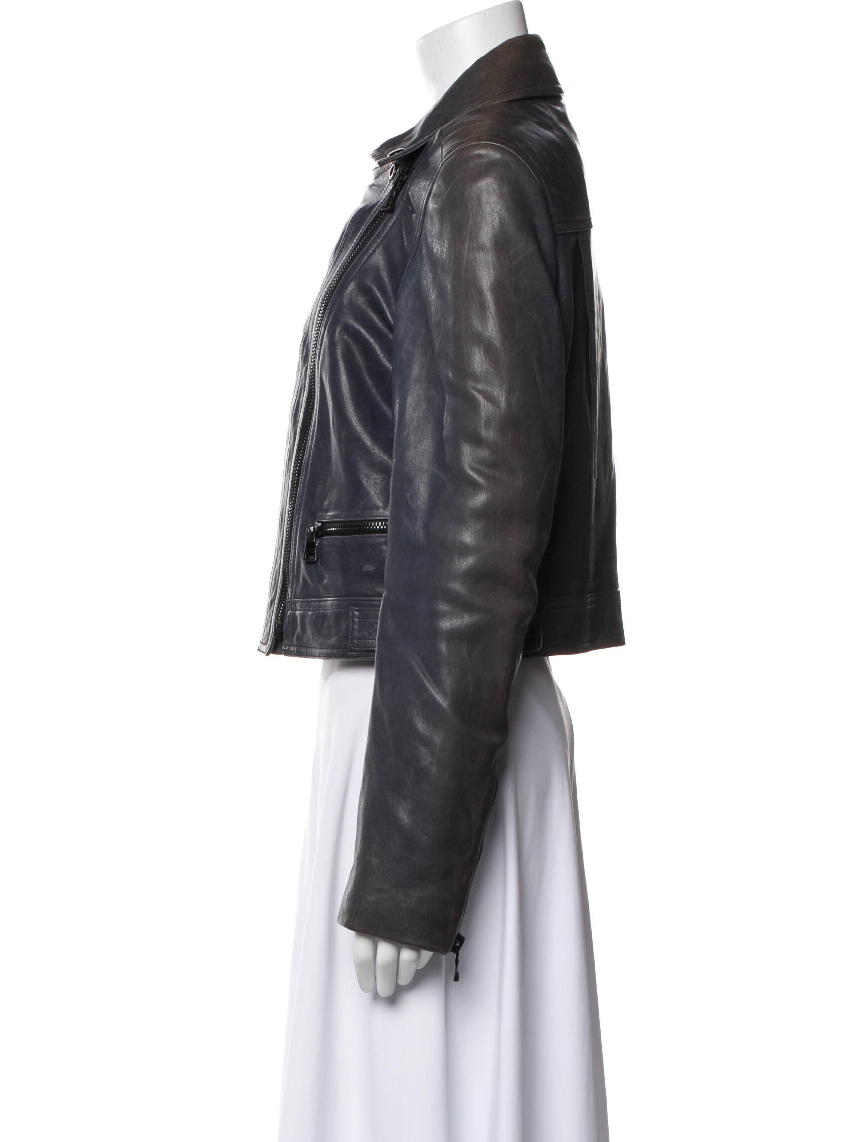 Proenza Schouler Lambskin Biker Jacket