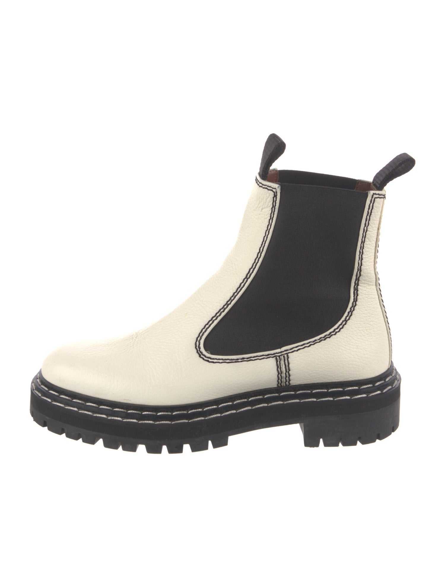 Proenza Schouler Leather Chelsea Boots