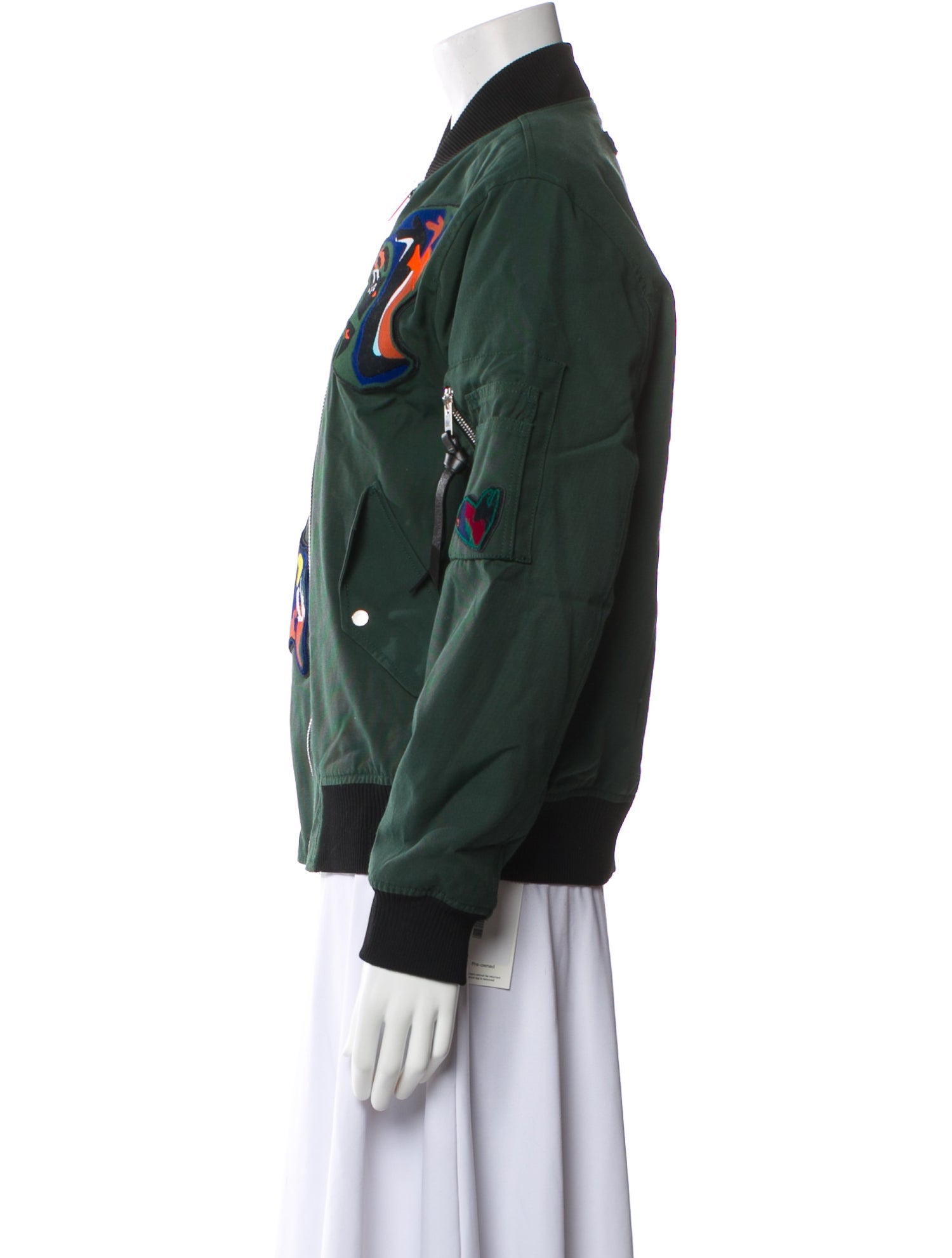 Proenza Schouler Graphic Print Bomber Jacket