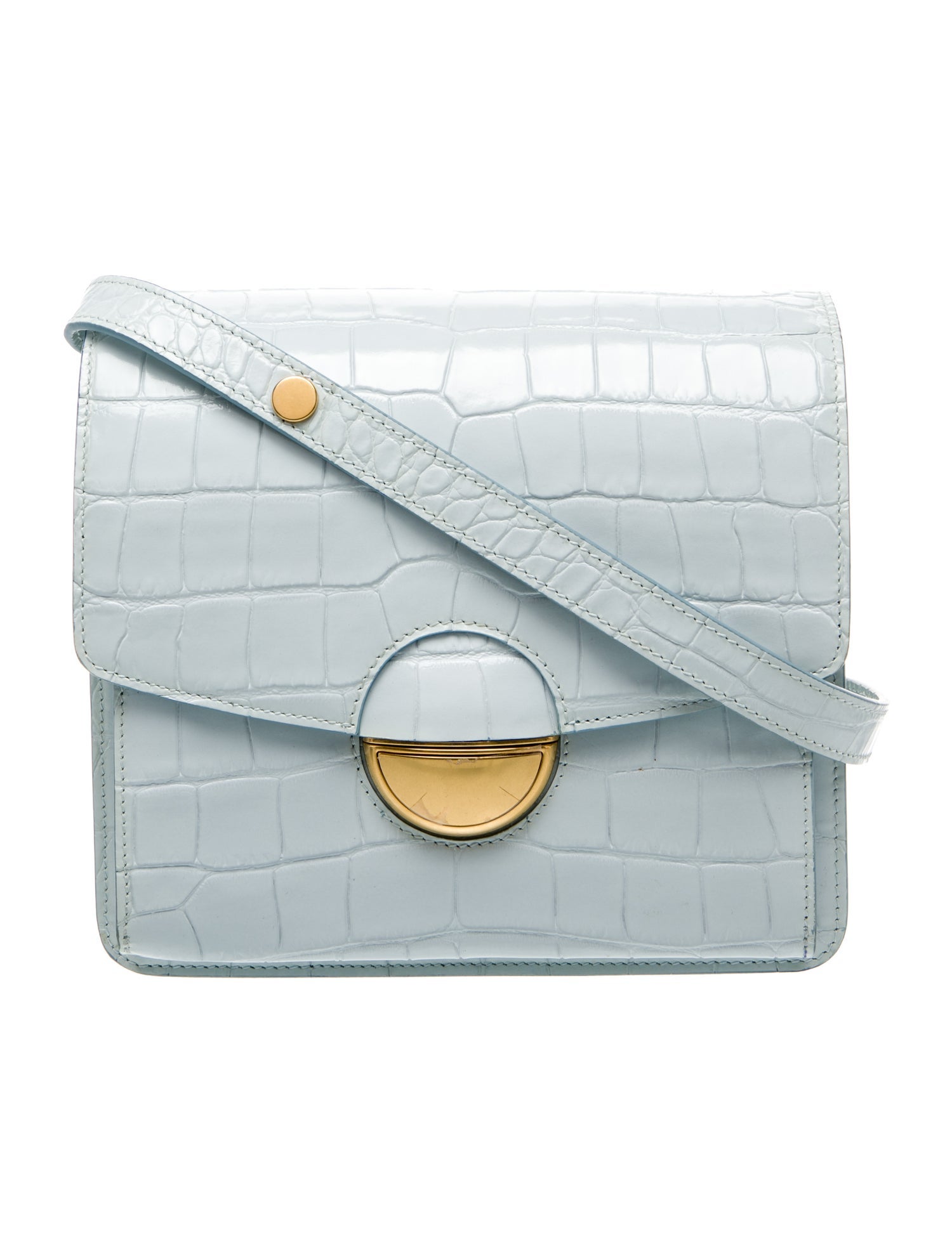 Proenza Schouler Embossed Leather Shoulder Bag