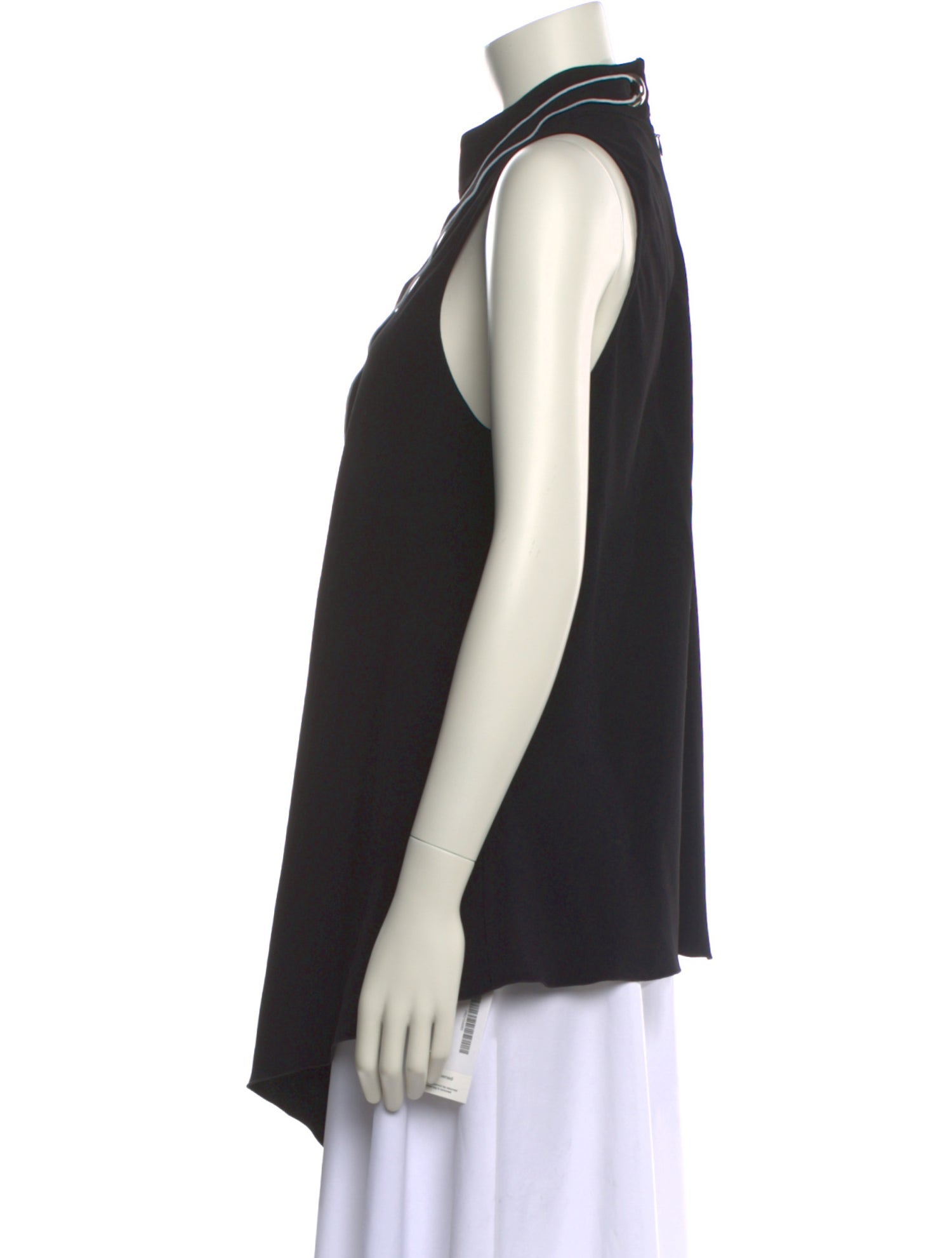 Proenza Schouler Mock Neck Sleeveless Tunic