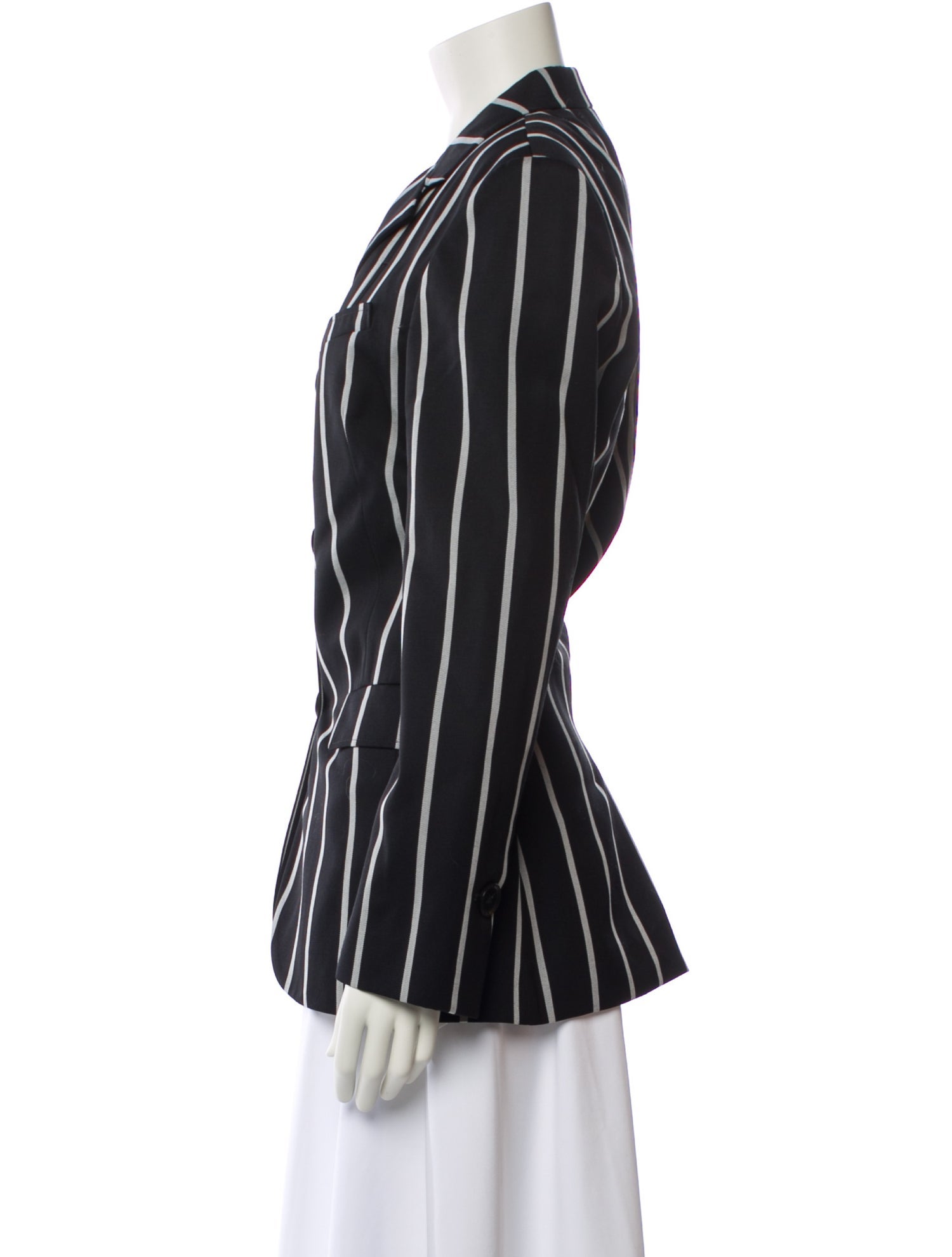 Proenza Schouler Wool Striped Blazer