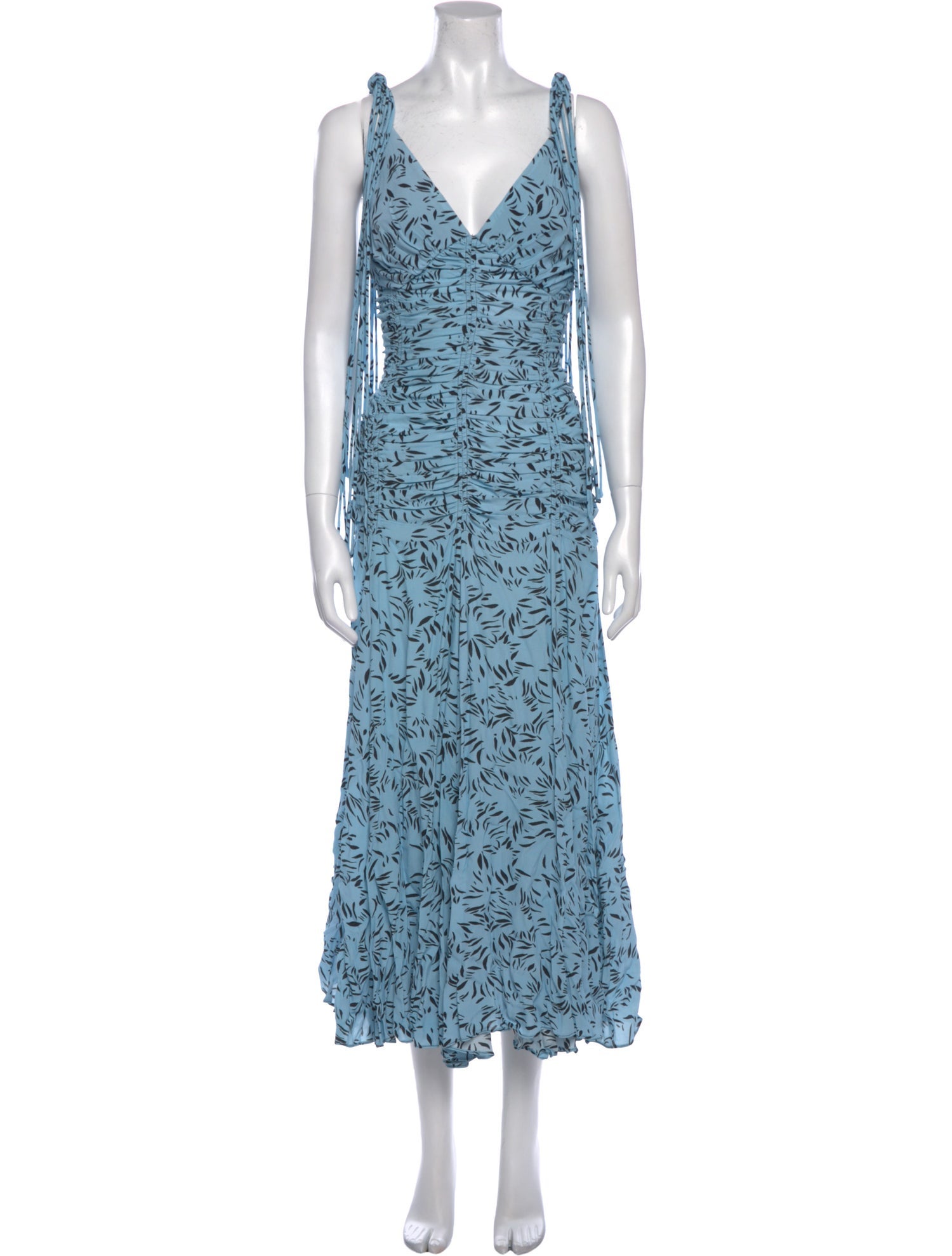 Proenza Schouler Printed Long Dress