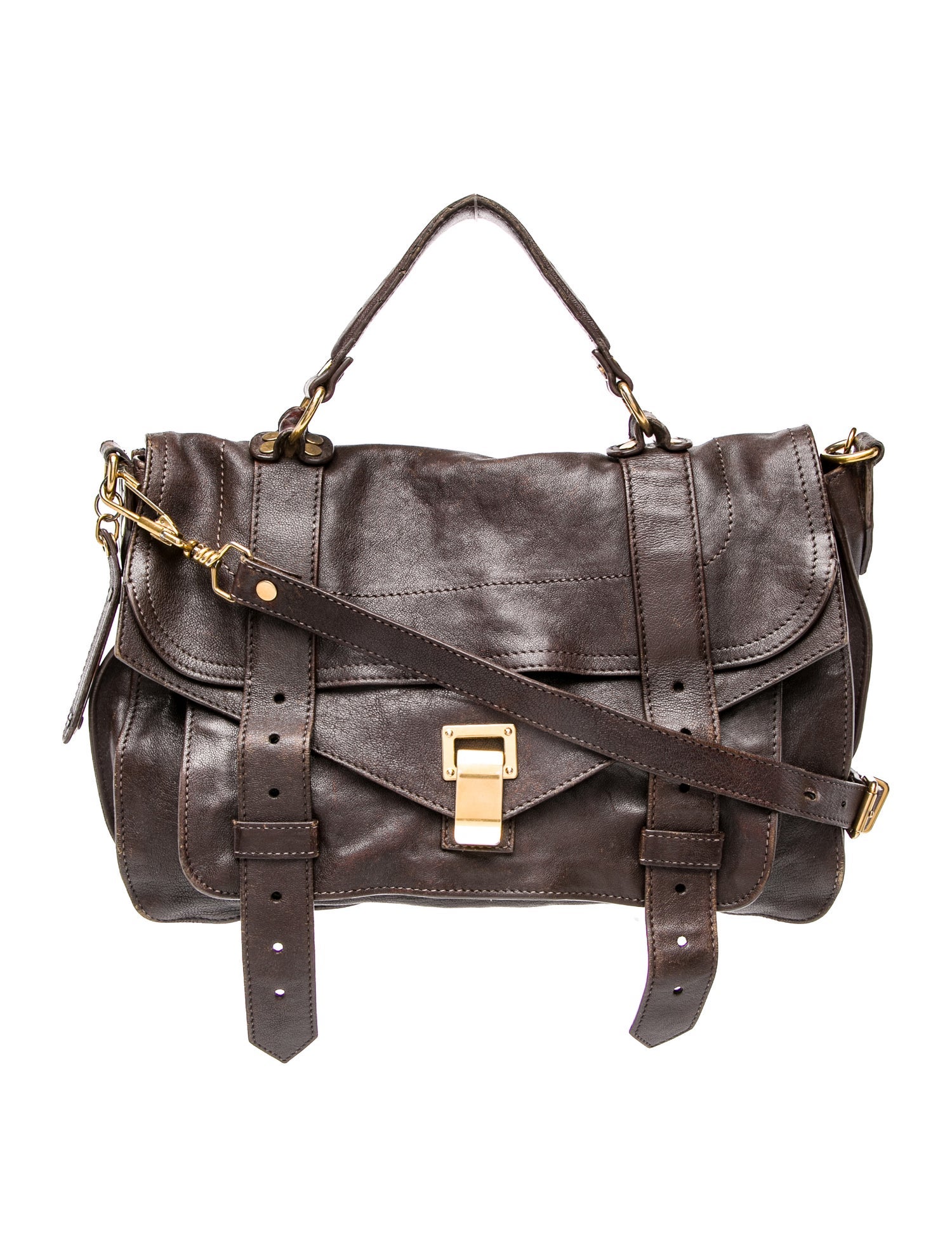 Proenza Schouler Leather Top Handle Bag
