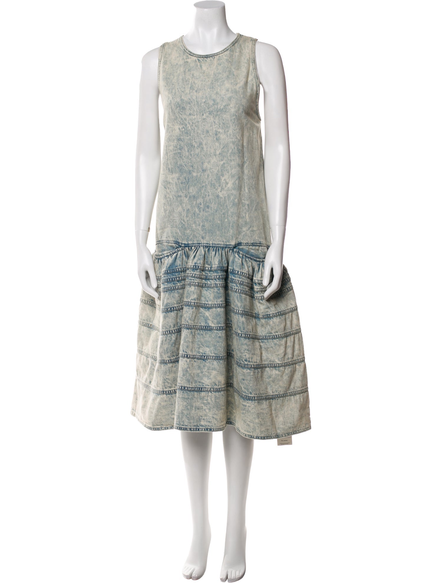 Proenza Schouler Printed Midi Length Dress