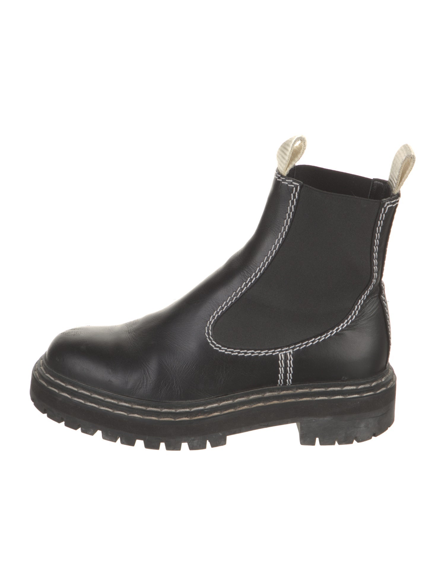 Proenza Schouler Leather Chelsea Boots