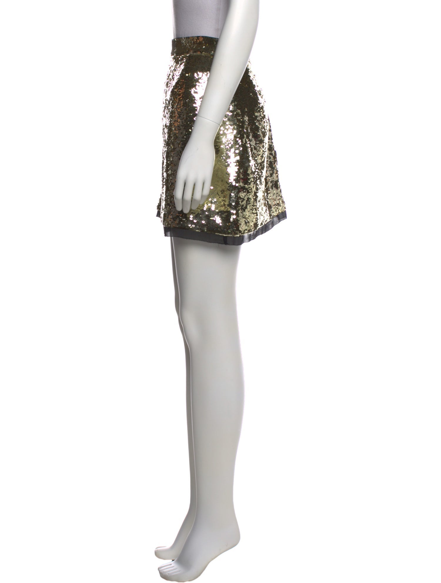 Proenza Schouler Silk Mini Skirt