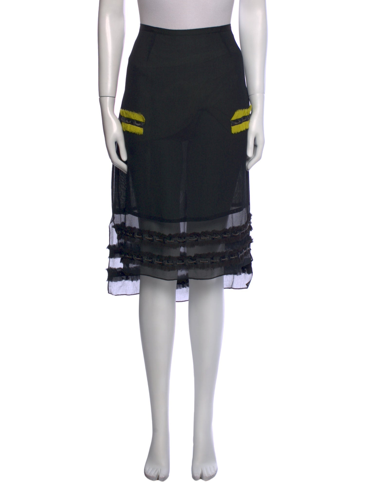 Proenza Schouler Silk Knee-Length Skirt