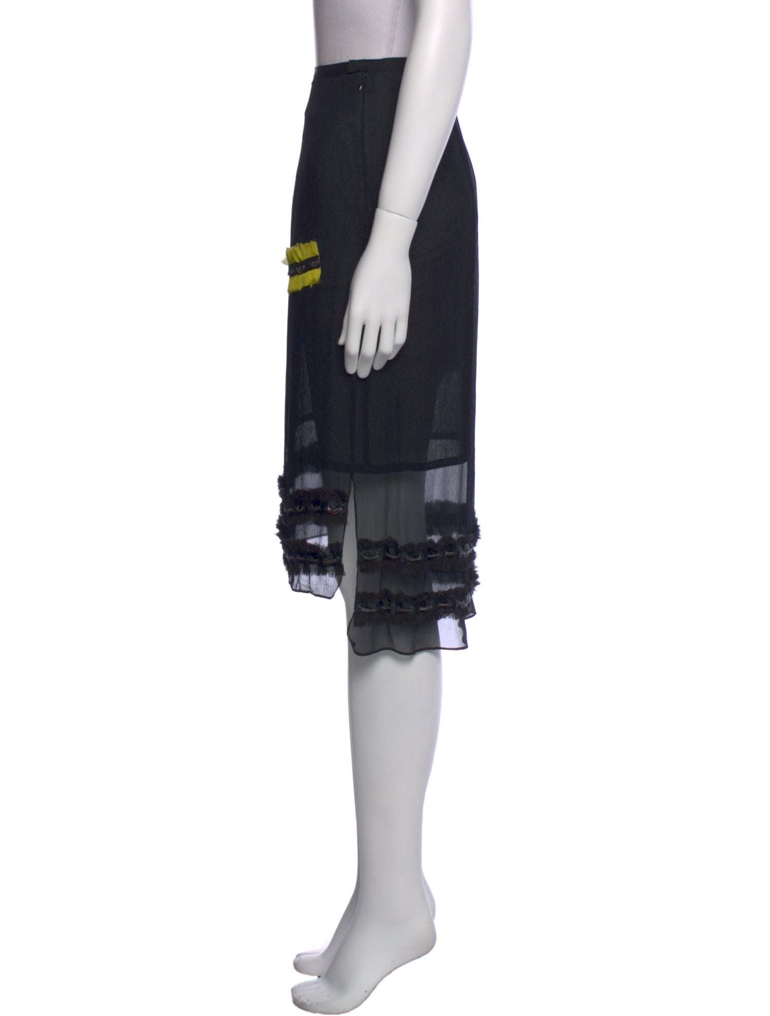 Proenza Schouler Silk Knee-Length Skirt