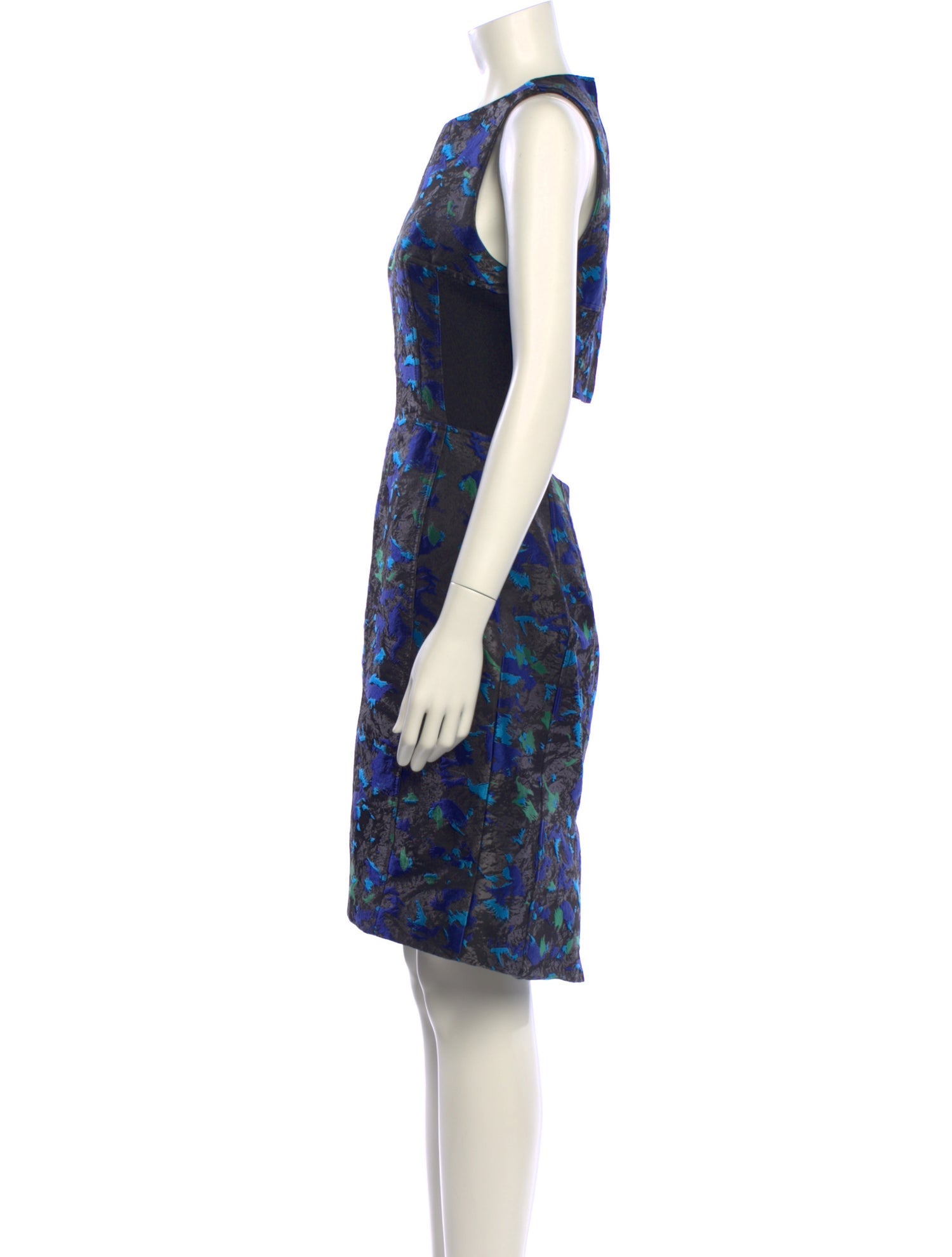 Proenza Schouler Printed Midi Length Dress