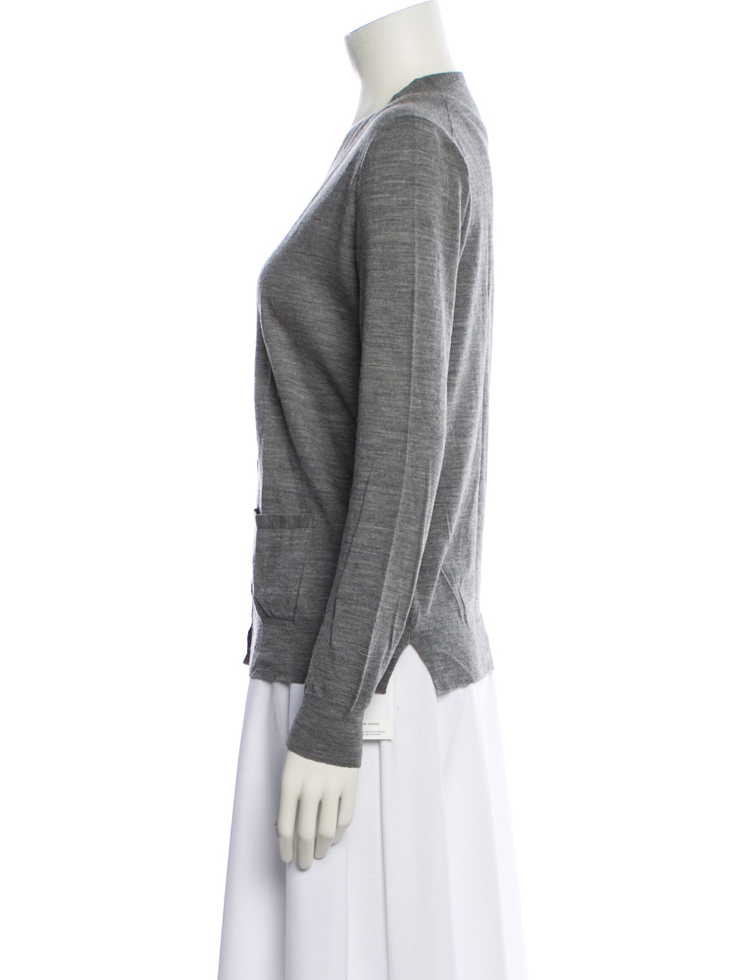 Proenza Schouler Merino Wool V-Neck Sweater