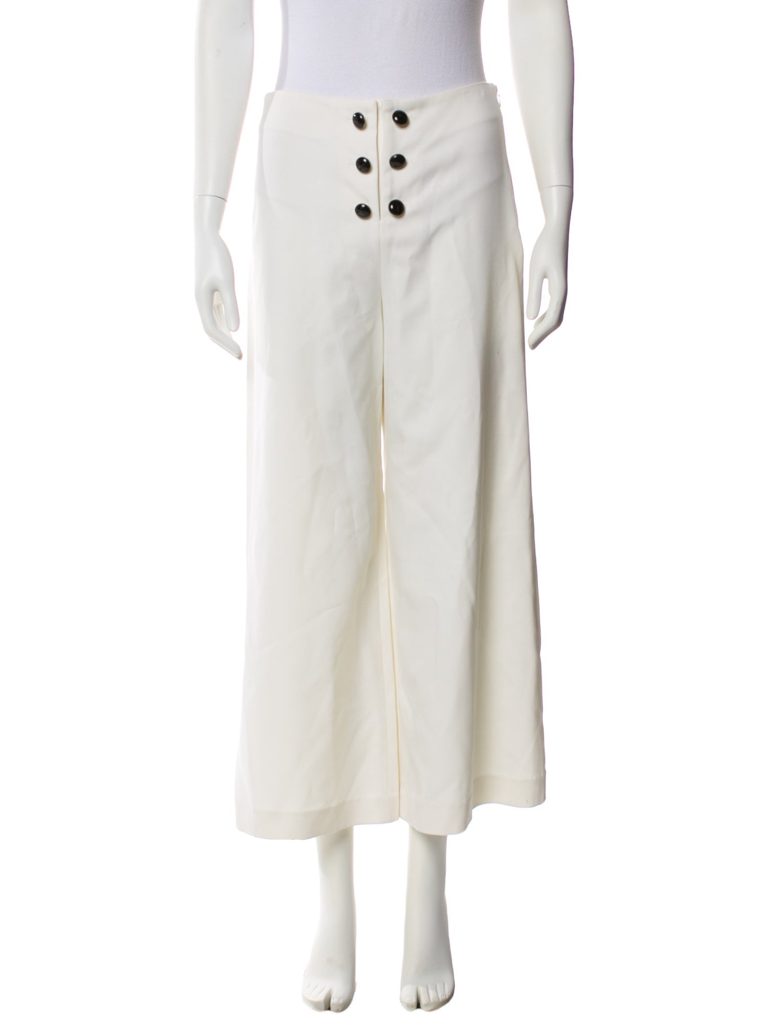 Proenza Schouler Wool Wide Leg Pants