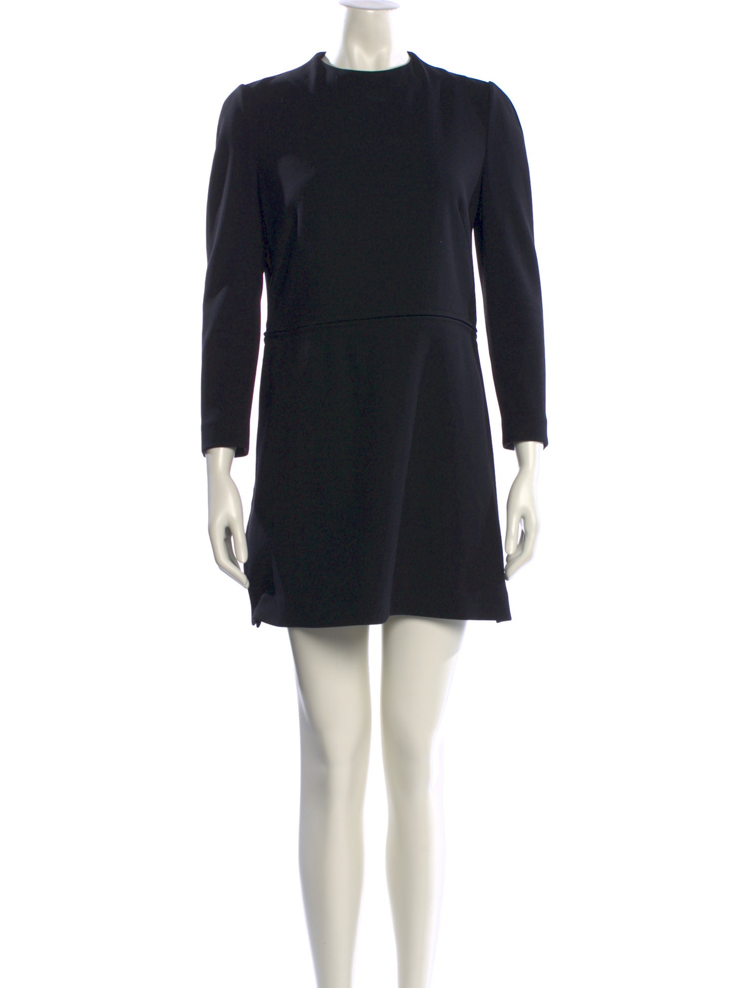 Proenza Schouler Mock Neck Mini Dress