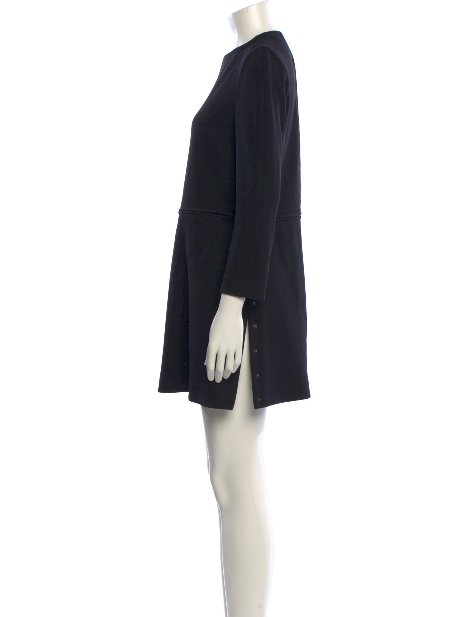 Proenza Schouler Mock Neck Mini Dress