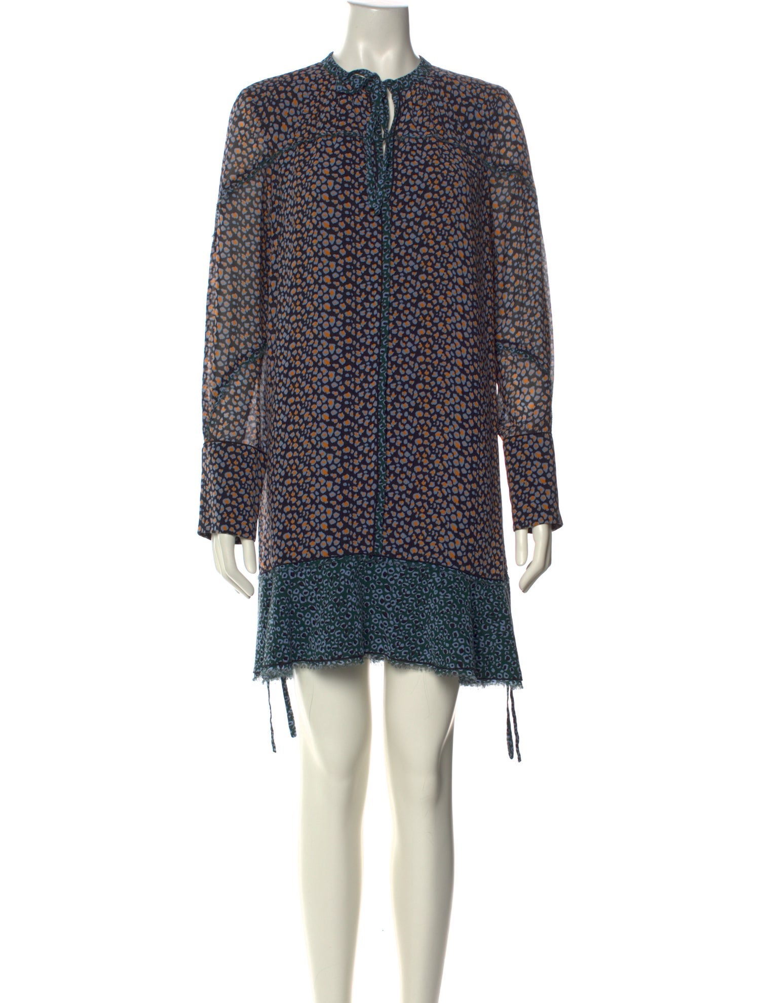 Proenza Schouler Silk Mini Dress